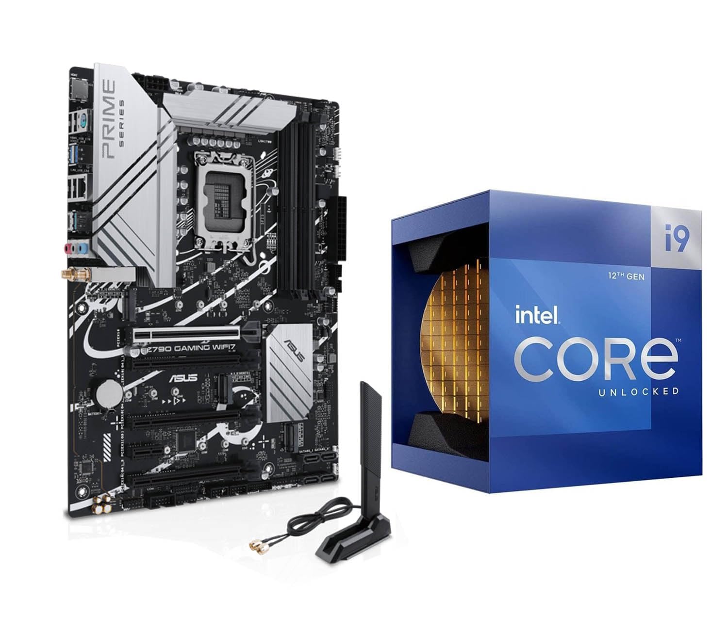 Inland By Micro Center Cpu Motherboard Combo   Intel I9 12900K 12Th Gen 16 Cores Lga 1700 Desktop Processor Bundle With Asus Z79