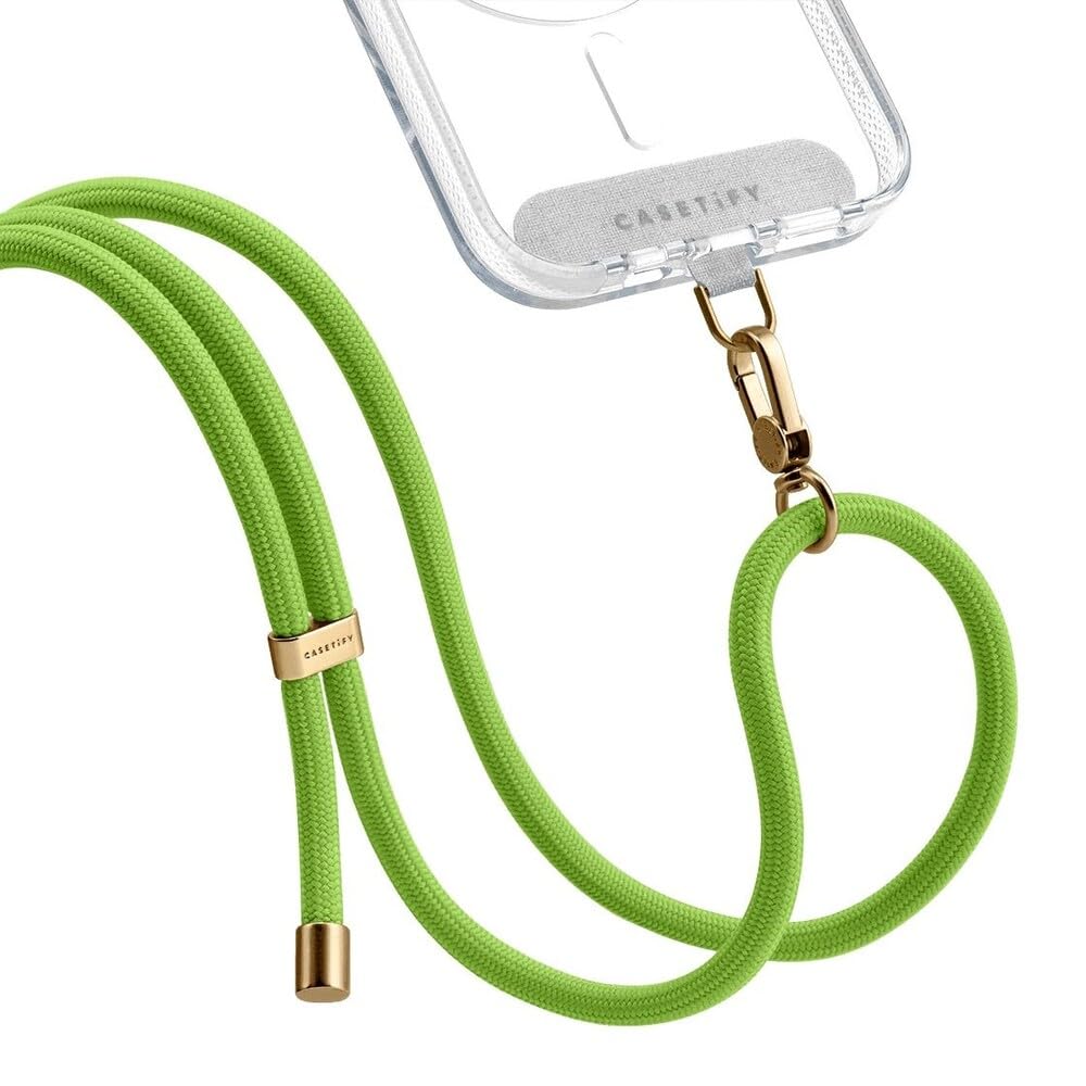 Casetify 6Mm Rope Phone Strap With Card With Card   Kiwi