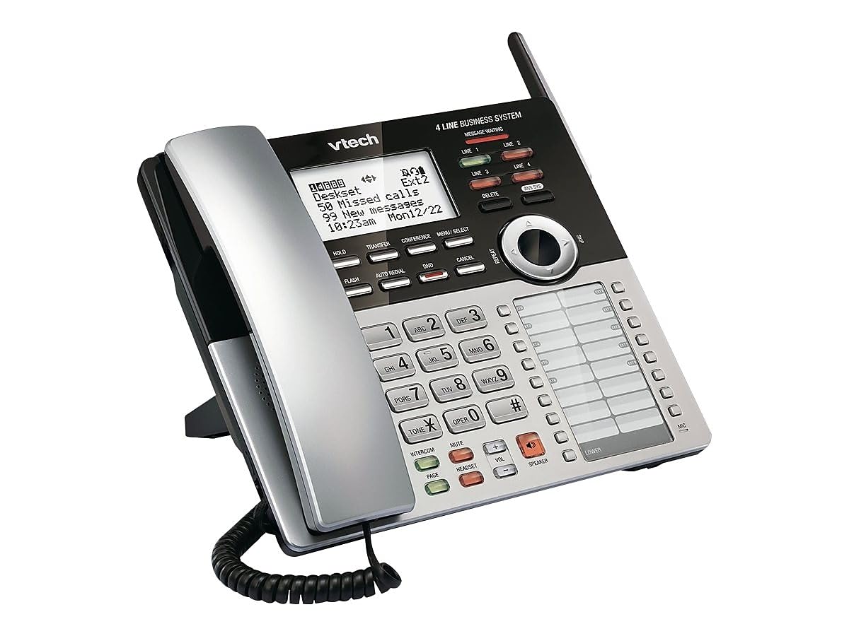 Vtech Cm18245 Extension Deskset For Vtech Cm18845 Small Business Office Phone System
