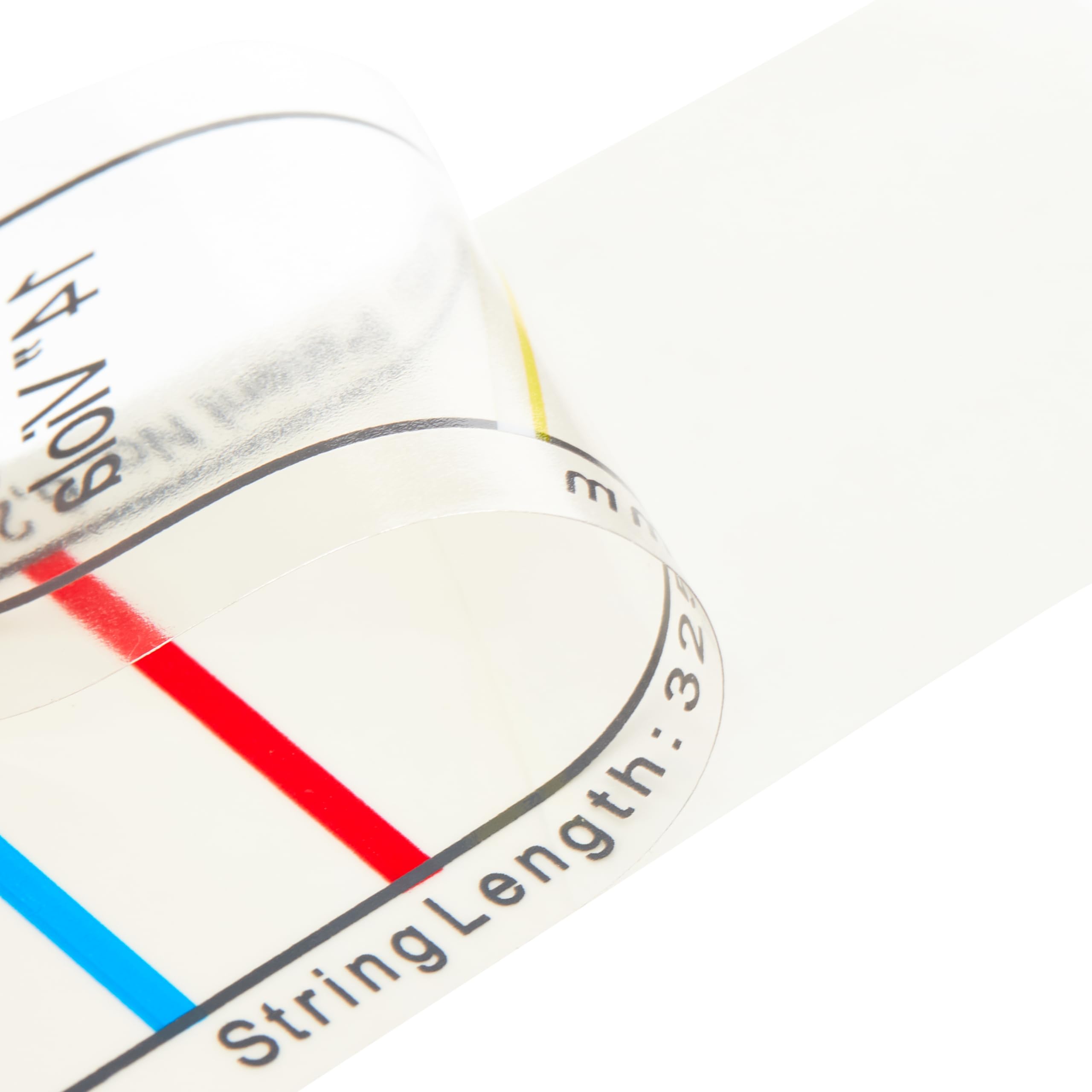 Don'T Fret Ff121 First Fret Beginners Fingering Decal For 4/4 Violin And 14 Inch Viola