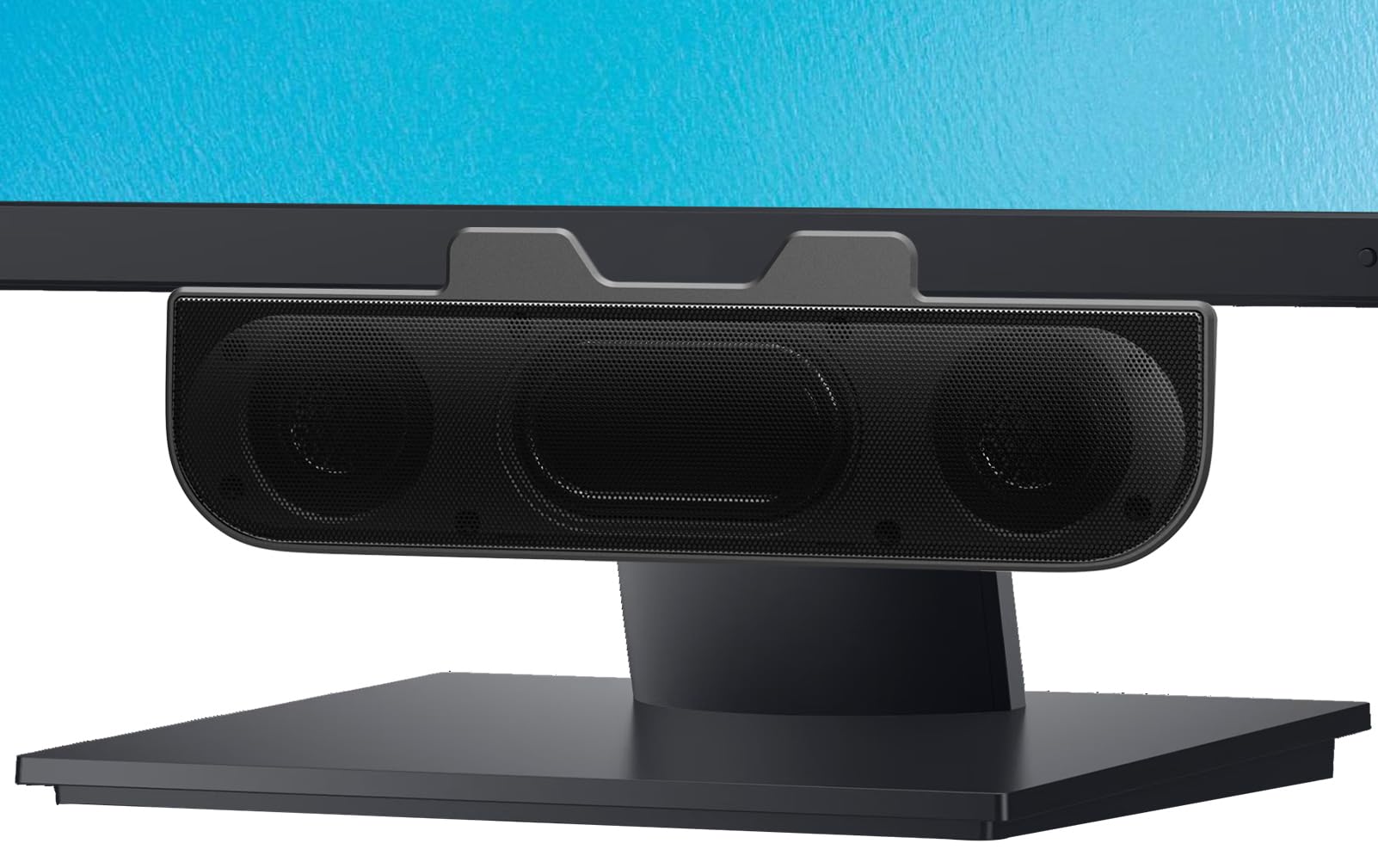 Computer Speakers For Desktop Pc Monitor, Small Computer Soundbar For Pc, Usb Plug In External Speakers For Laptop, Wired Desk S