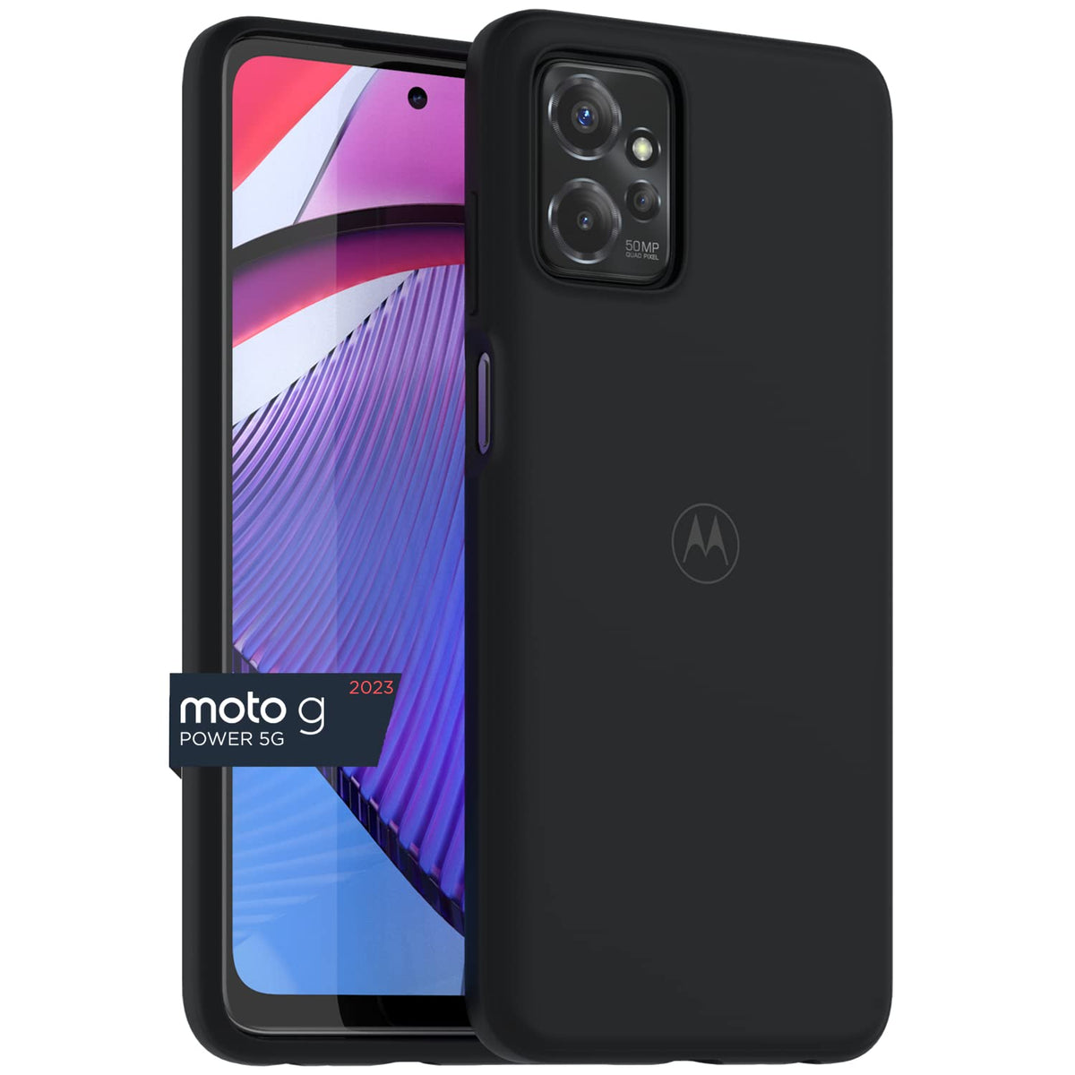 Motorola Moto G Power 5G (2023) Protective Case   Black   (Not For Moto G 5G 2023)