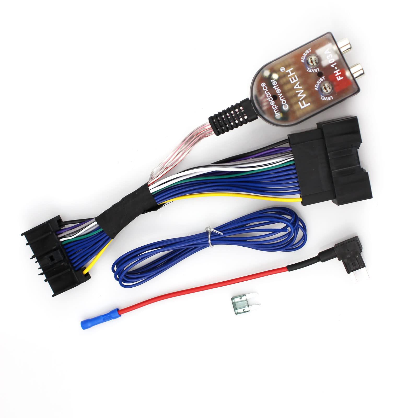 Add A Subwoofer Amplifier Wire Harness Compatible With Ford Vehicles 2011 2018 Factory Radio With An Inline Converter