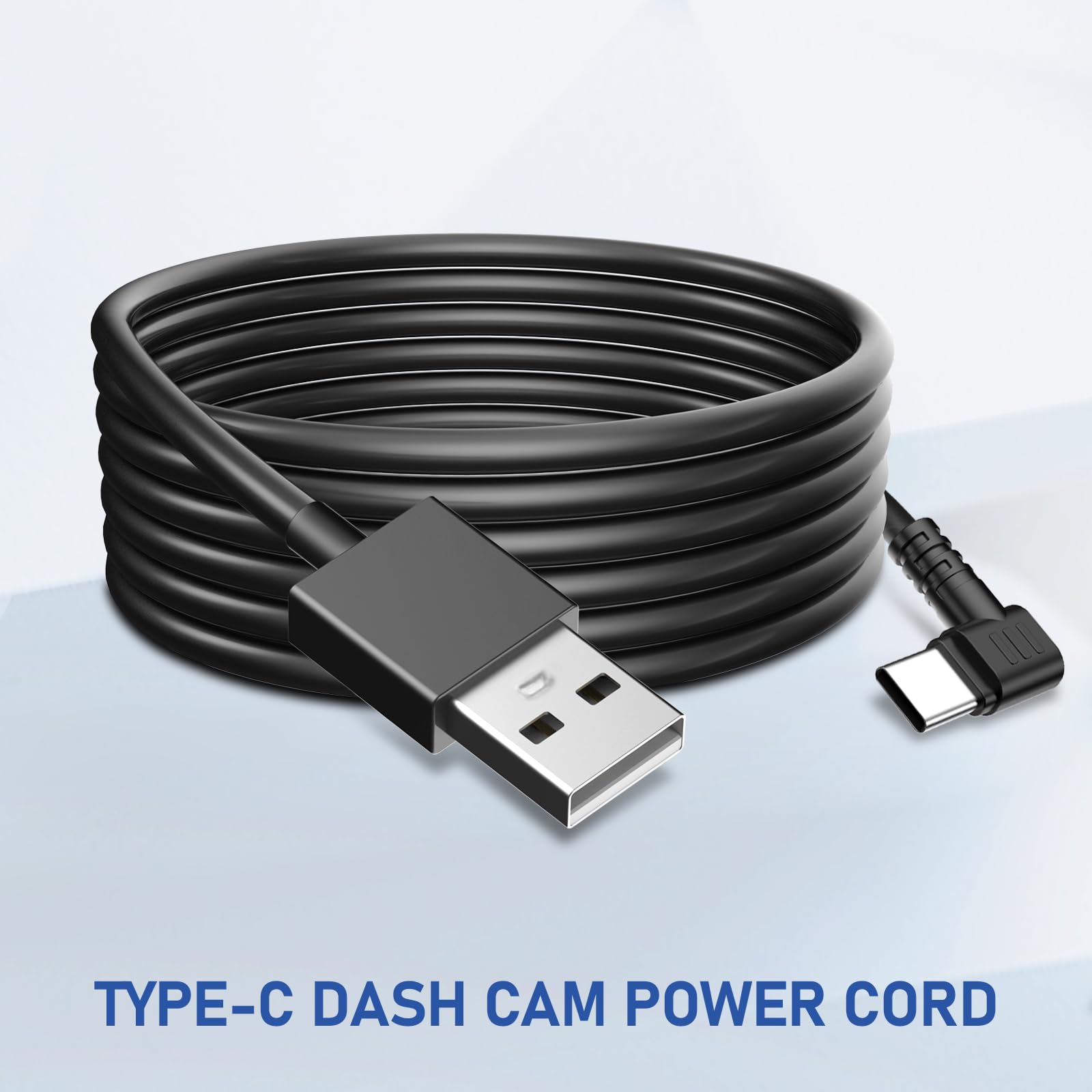 Dash Cam Charging Power Cable, Usb C Car Charging Power Cable, Mini?Type C Charging Cable, For Dash Cam/Rearview Mirror/Camera C