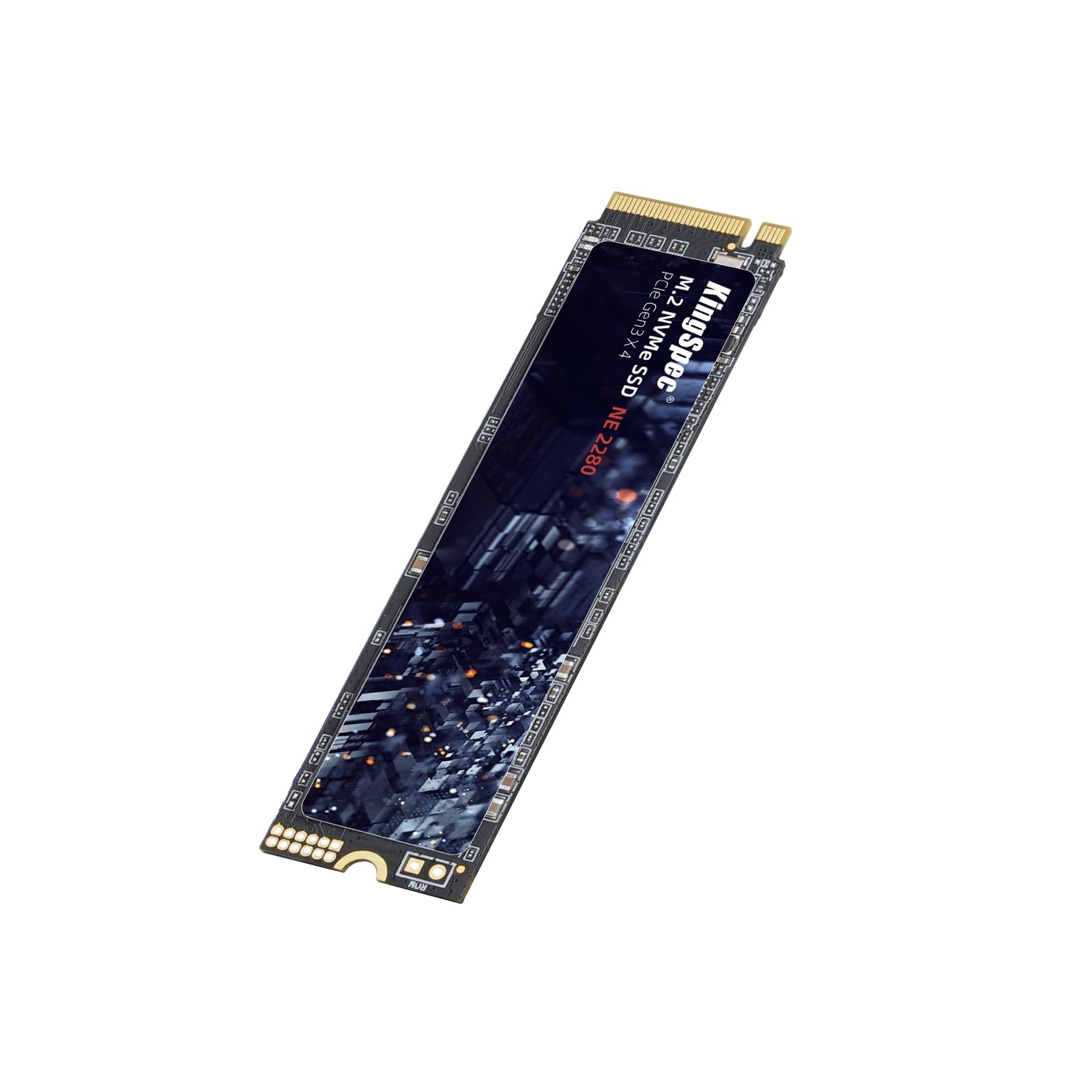 Kingspec Ssd 1Tb, M.2 Nvme Gen3X4 Ssd 2280   Up To 2400Mb/S, Internal Solid State Drive With 3D Nand Flash, Compatible With Desk