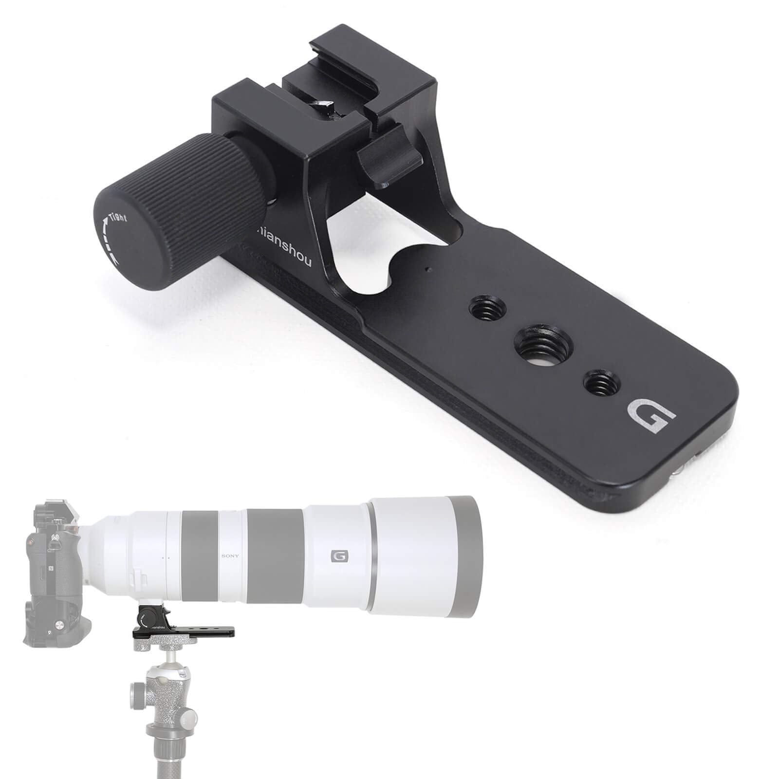 Ishoot Replacement Lens Foot Is Ths260 For Sony Fe 200 600Mm F/5.6 6.3 G Oss Super Telephoto Zoom E Mount Lens Sel200600G   Arca