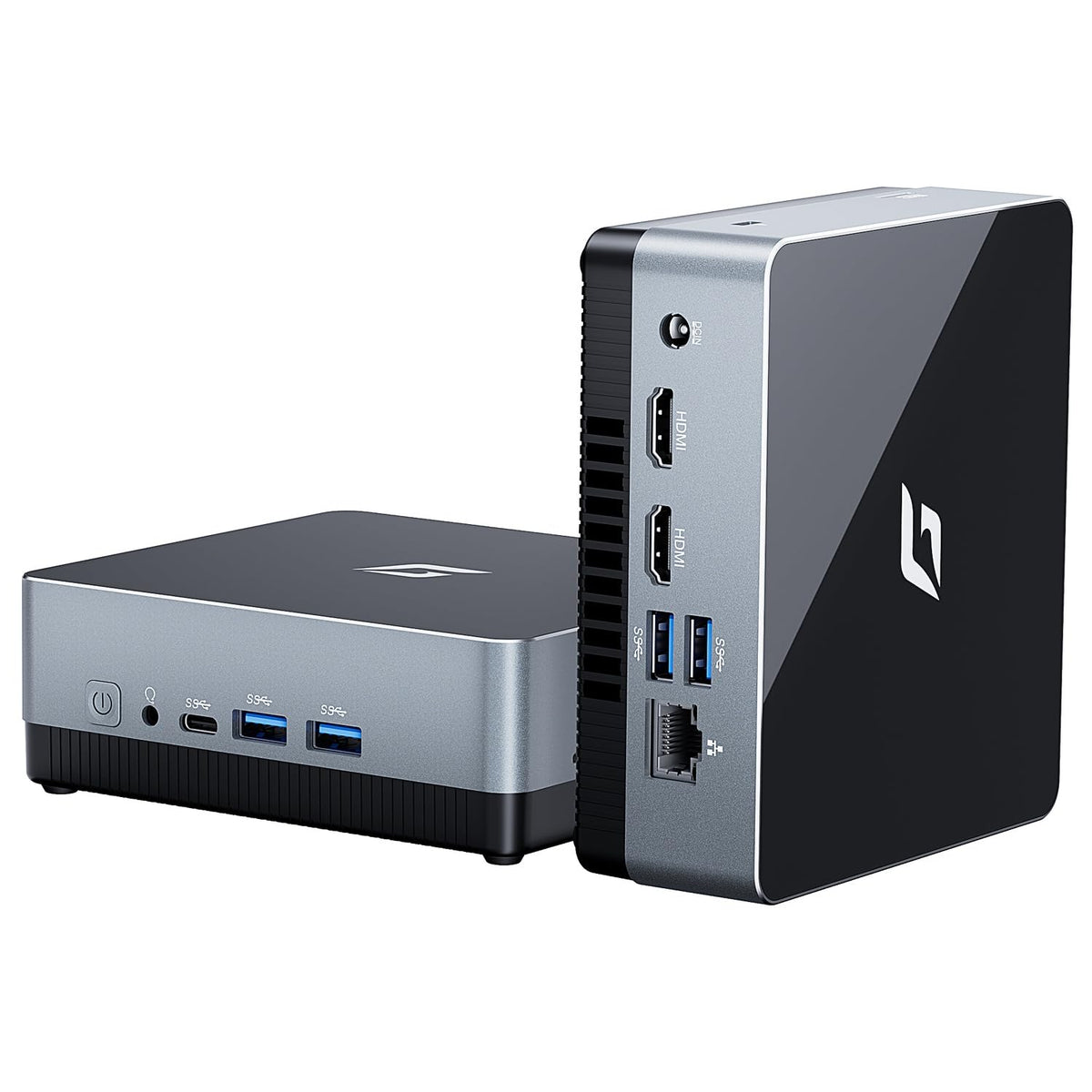 CyberGeek Nano Mini PC Win 11 Pro, Intel N5095A Quad-Core(Beat N5105) Up to 2.9Ghz, 16GB RAM 3200MHz, Mini Computer 1TB SSD, Mic