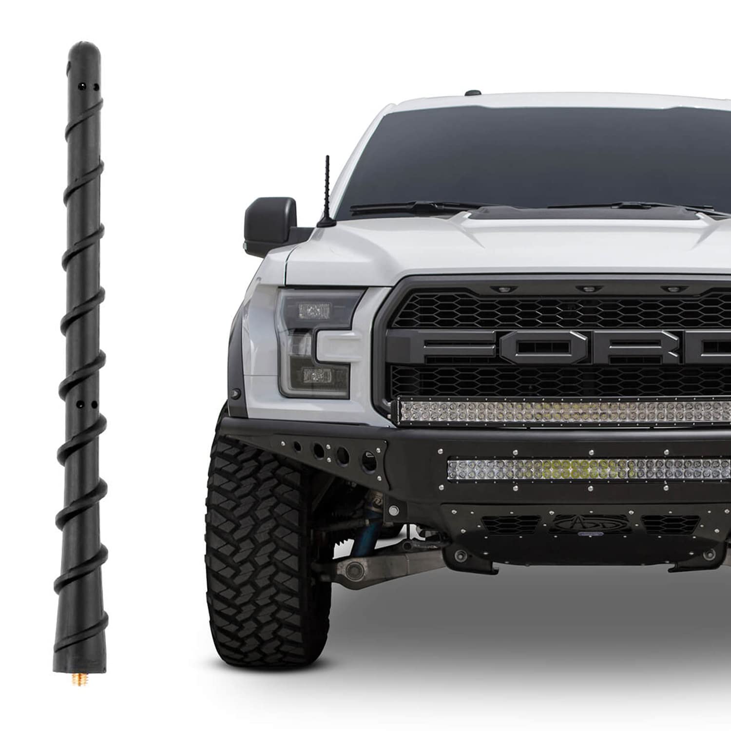 Ksaauto Antenna For Ford F150 2009 2024, 8 Inches Ford Truck Antenna, Ford F 150 Car Radio Fm/Am Reception, Truck Ford F150 Ante