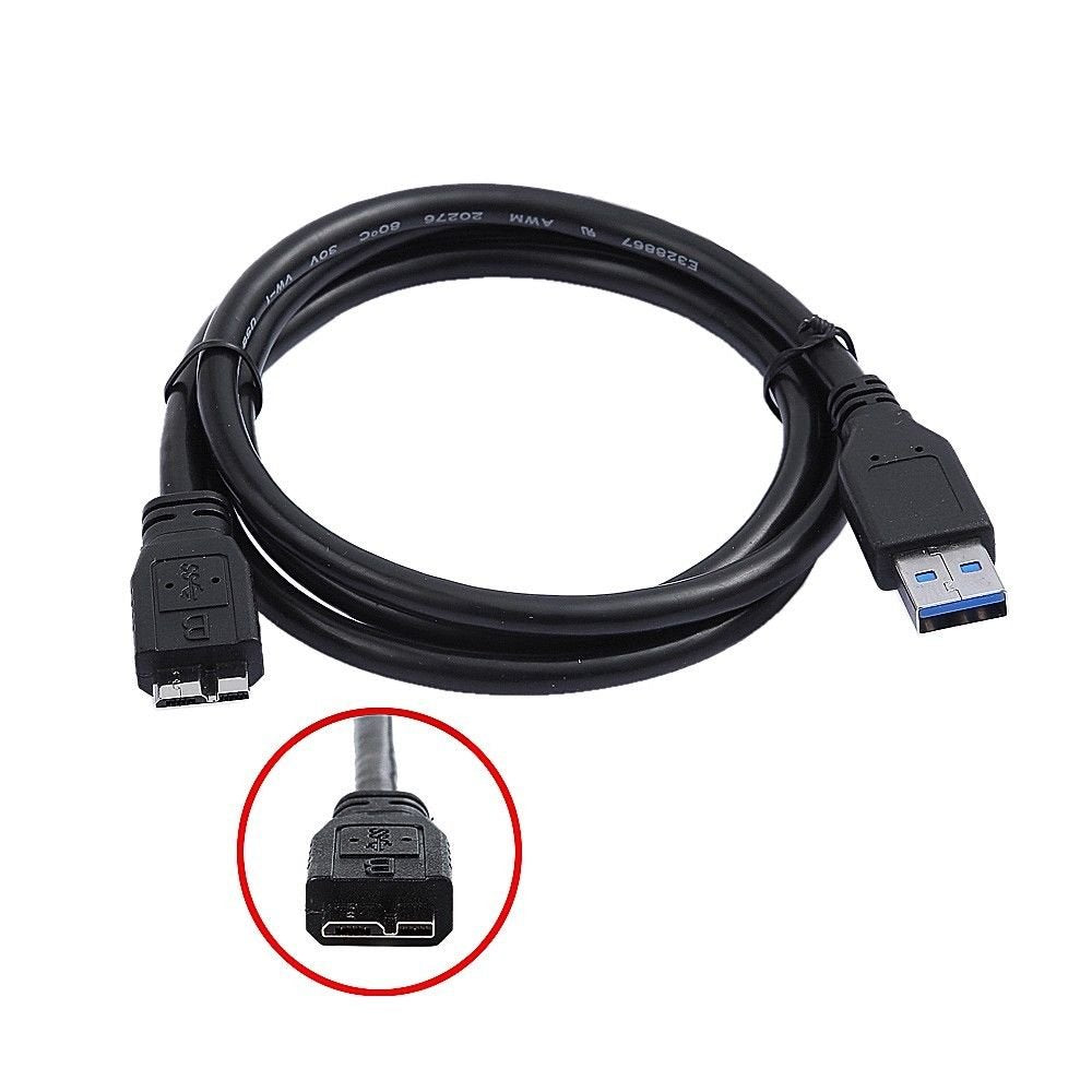Usb 3.0 Data Cable Power Cord Supply For Seagate Srd00F1 Srdoof1 1Tb Hard Disk