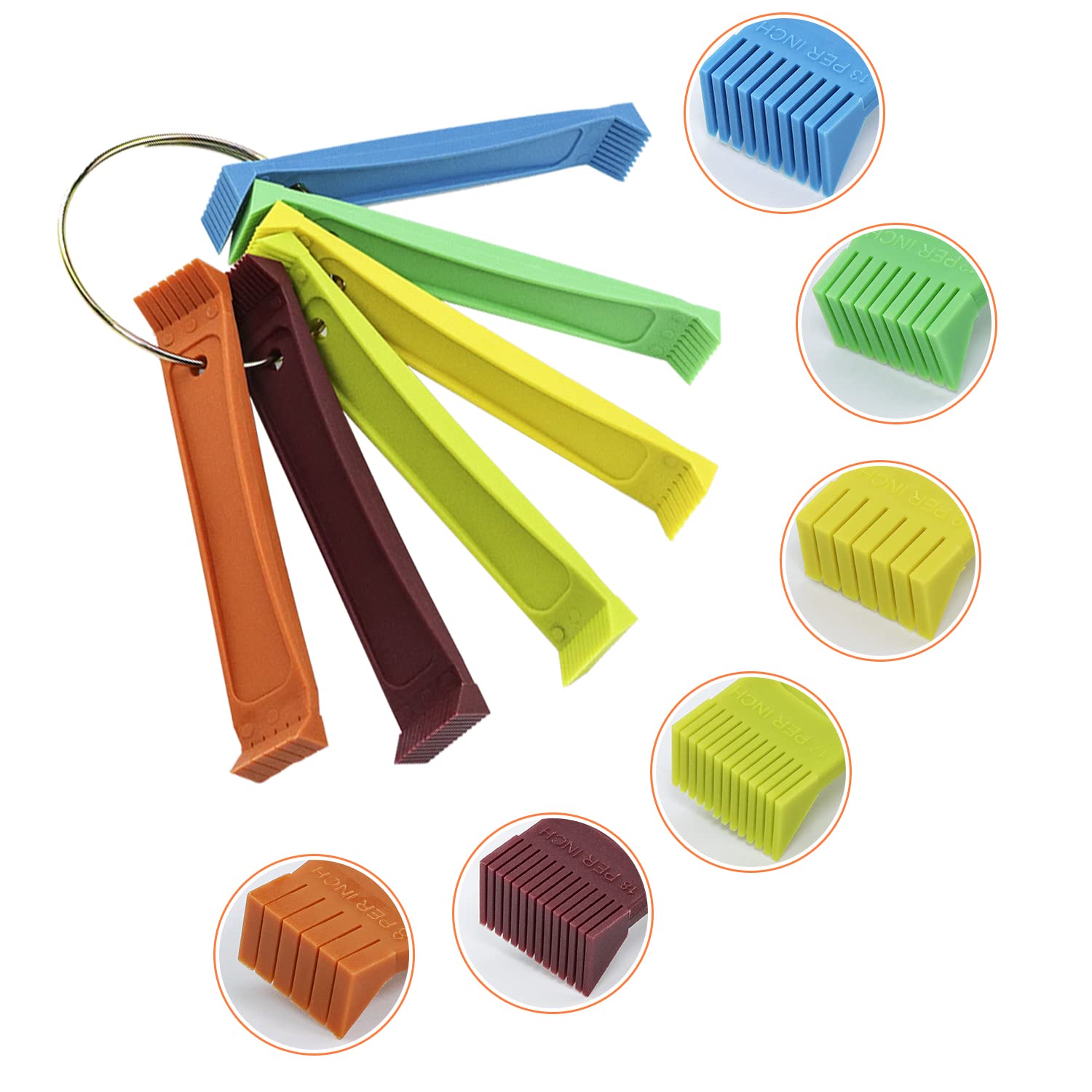 Cenipar 2Pcs Air Conditioner Condenser Fin Comb Set Include Fcr6 Fin Comb And Metal Radiator Fin Comb Compatible With Air Condit