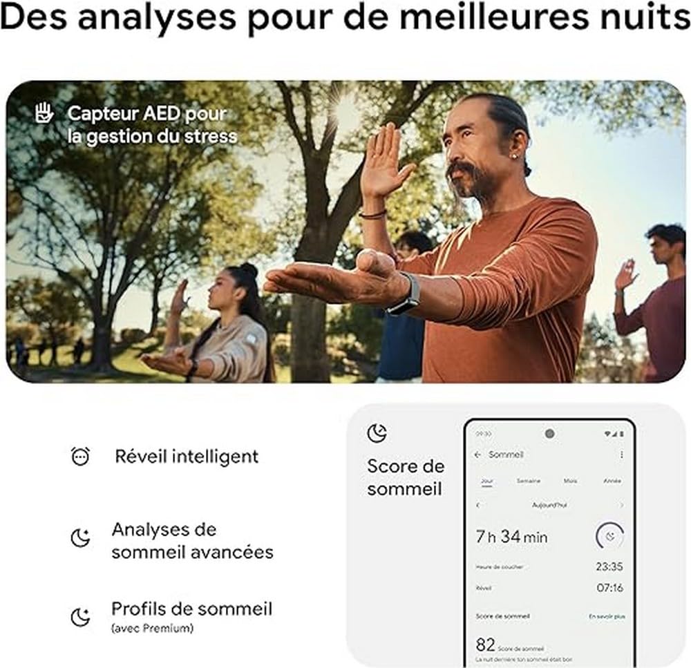 Fitbit Charge 6 Activity Tracker - Heart Rate Monitoring, 7-Day Battery, Google Apps, Maps & Wallet, Comprehensive Health Insigh