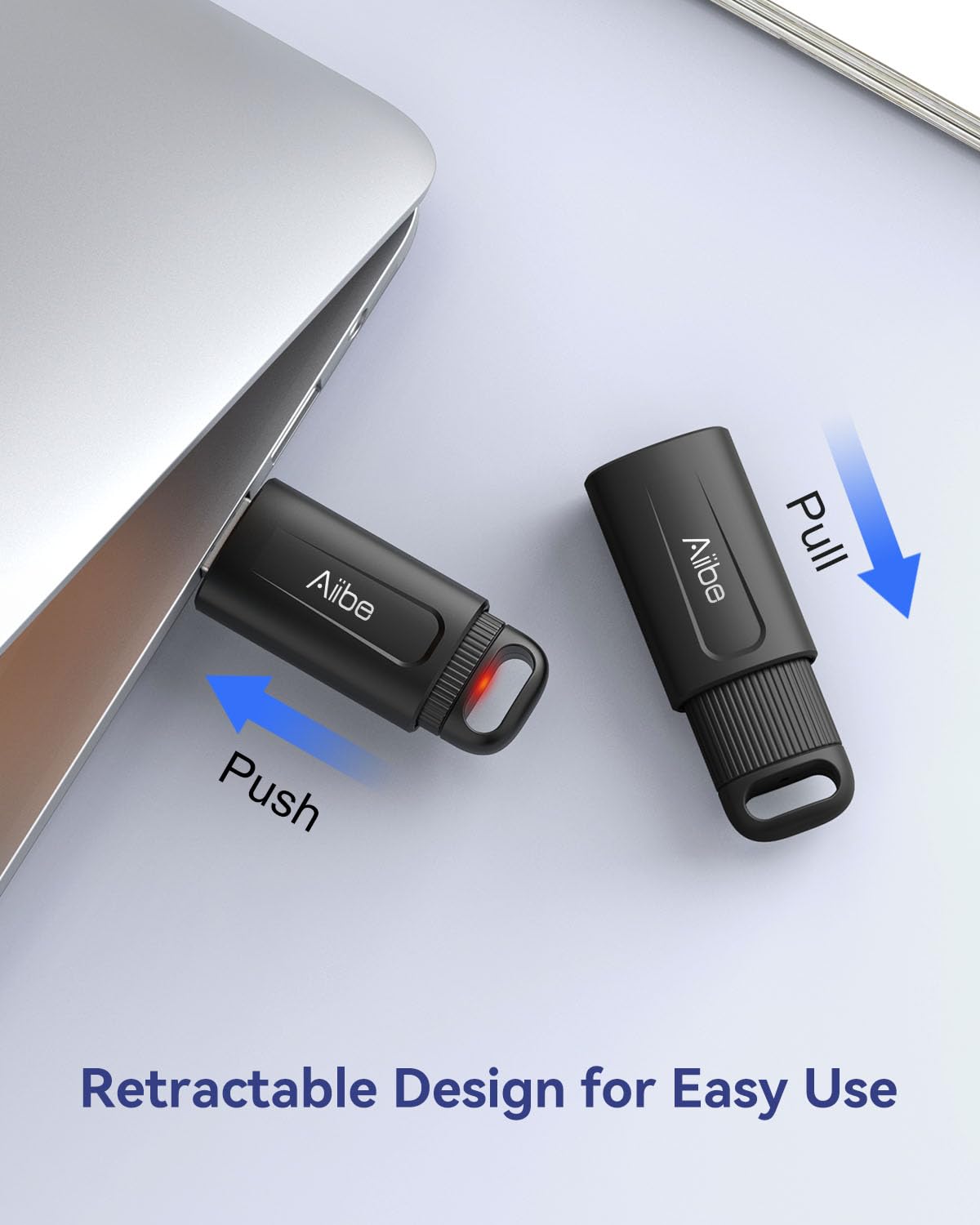 Aiibe 256Gb Flash Drive Usb 3.0 Thumb Drive 256Gb Usb Drive Usb Stick Retractable Memory Stick Jump Drive 256Gb Usb Flash Drive For Pc Laptop (1 Pack Black)