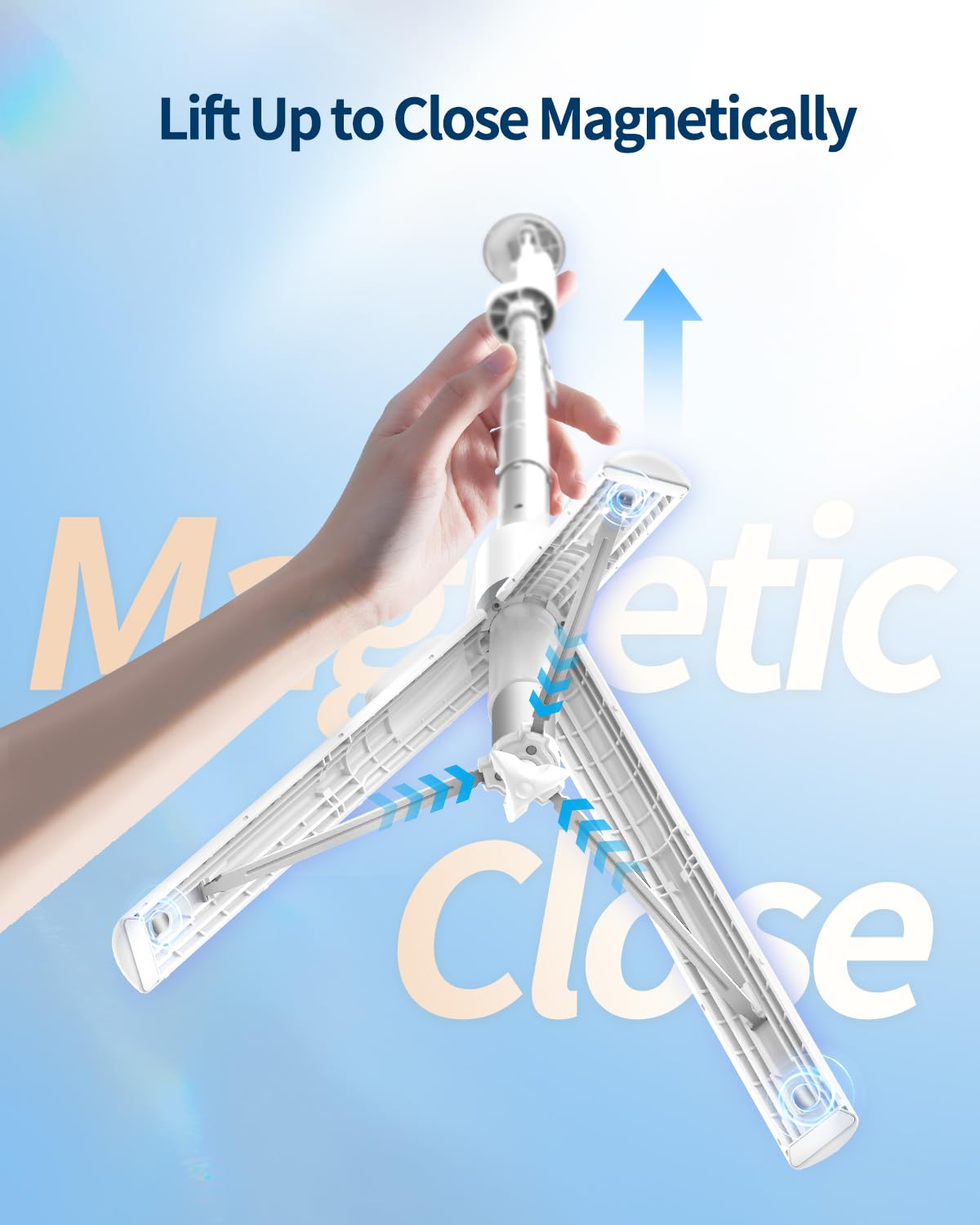 Yayusi Extendable Automatic Tripod For Iphone, 67.7'' Auto Open/Close Cell Phone Tripod Stand, Rotatable Selfie Stick Tripod Wit