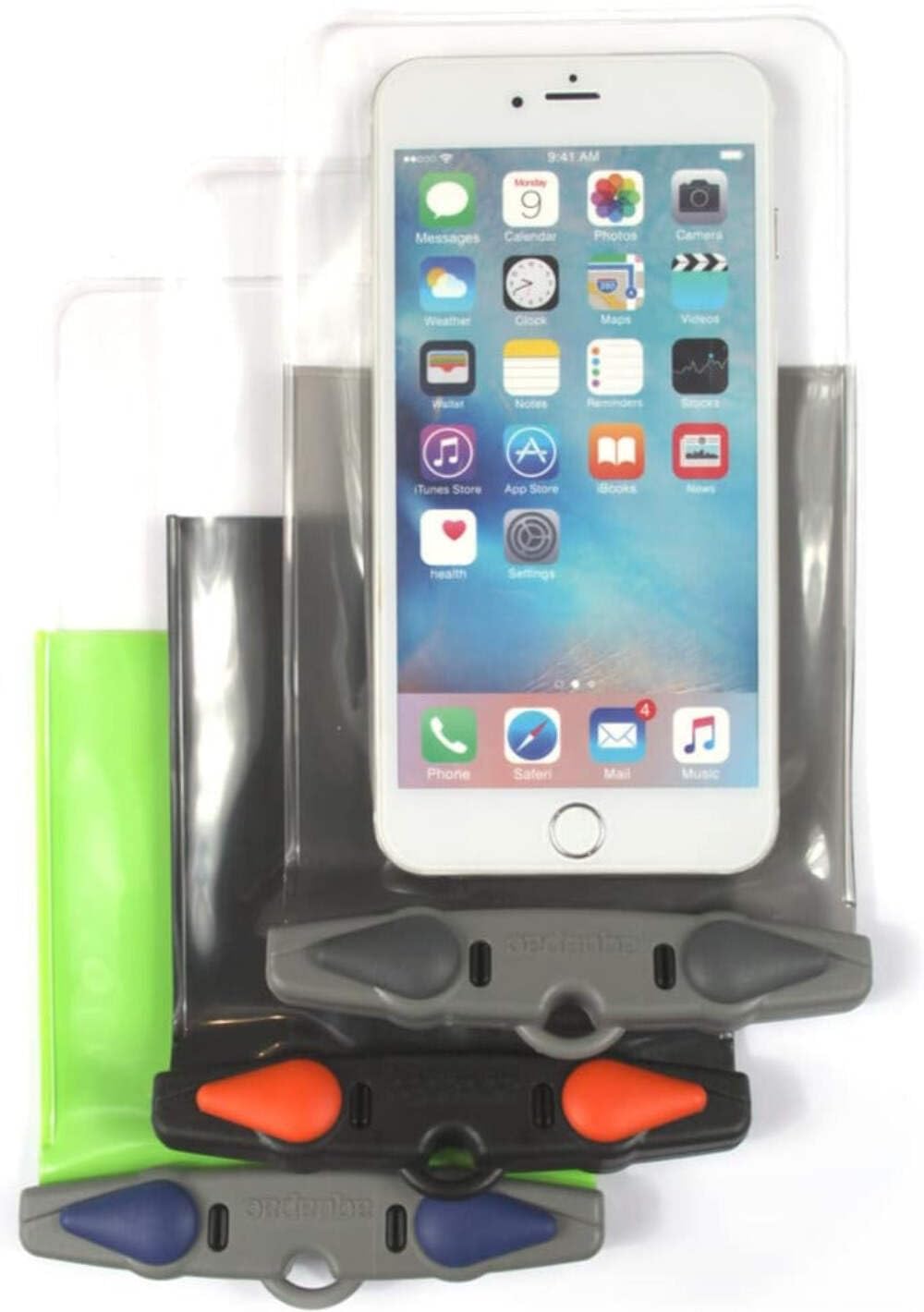 Aquapac Waterproof Phone Case, Medium, Grey, Lanyard, Iphone And Android, Made In The Uk, Hiking, Mountain Biking, Running Acces