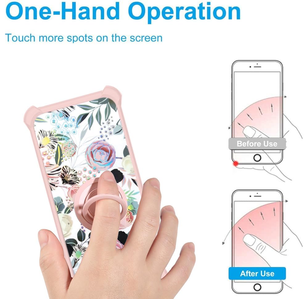 Jioeuinly Att At&T Motivate 3 Case Eabf22206A Compatible With Sharp Rouvo V Phone Case Sttm21Vapp Cover [Hard Pc + Soft Silicone