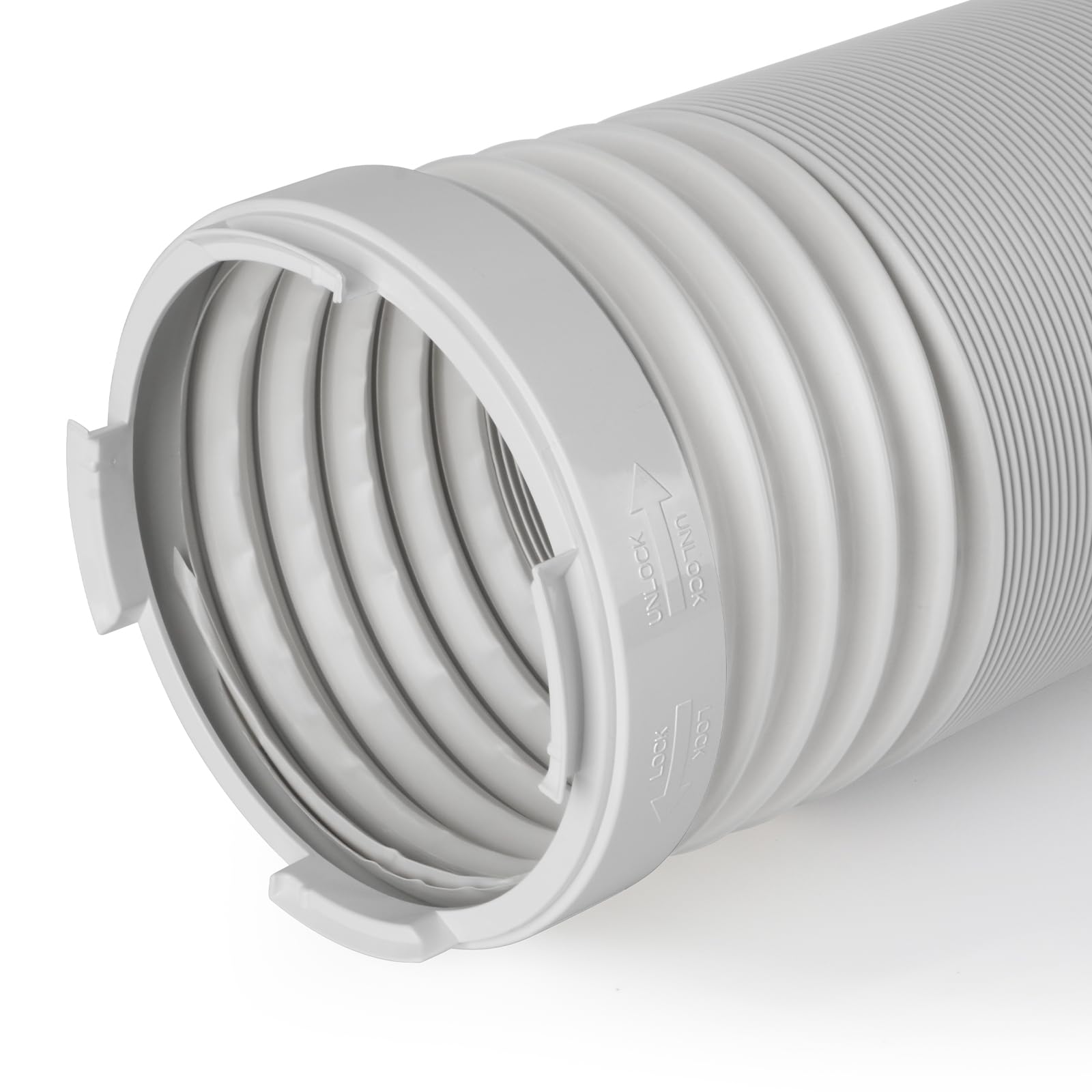 Portable Air Conditioner Exhaust Hose Connector 5.9 Inch Tube Adapter Exhaust Hose Coupler For Air Conditioning Exhaust Port, Aa