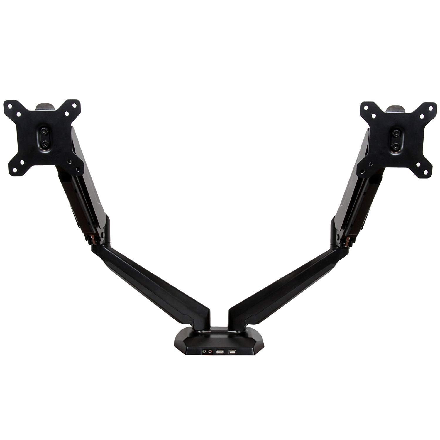 Dual Monitor Mount W 2Pt Usb