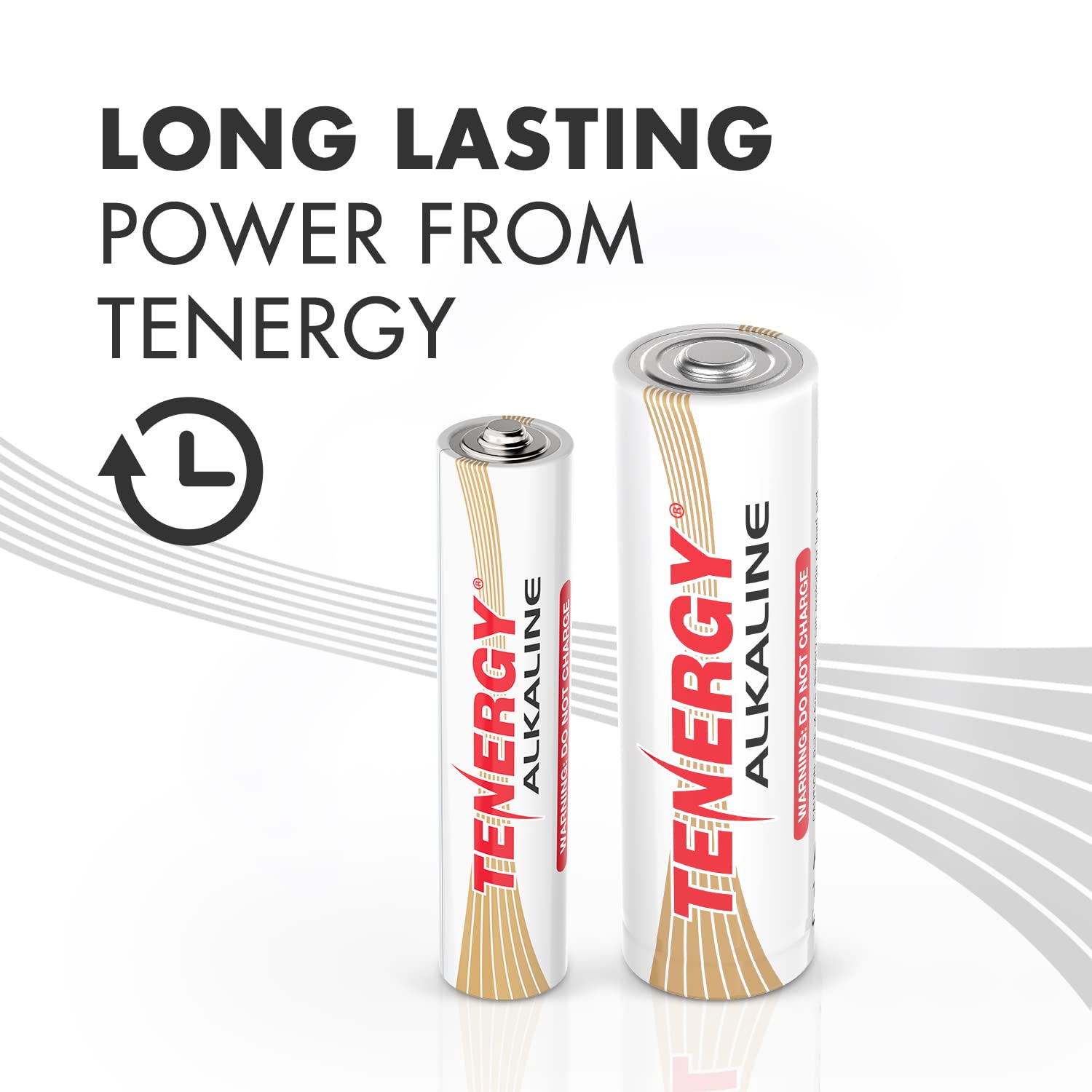Tenergy Combo 48Xaa 24Xaaa 1.5V Alkaline Batteries, High Performance Aa/Aaa Non-Rechargeable Battery For Clocks, Remotes, Toys &