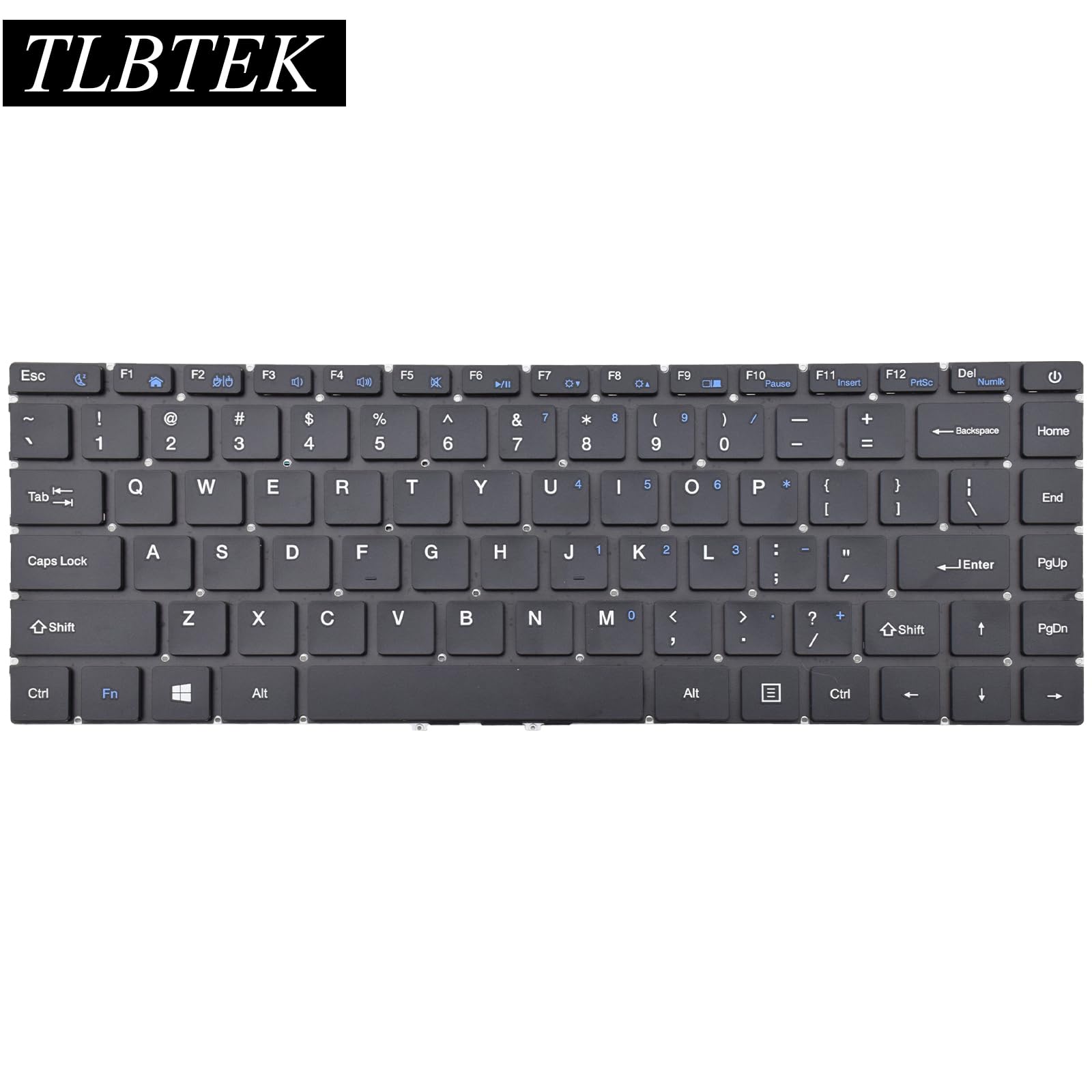 Tlbtek Keyboard Replacement Compatible With Gateway Gwtn133 1 Gwtn141 1Bl Gwtn141 5Bk Gwtn141 5Gr