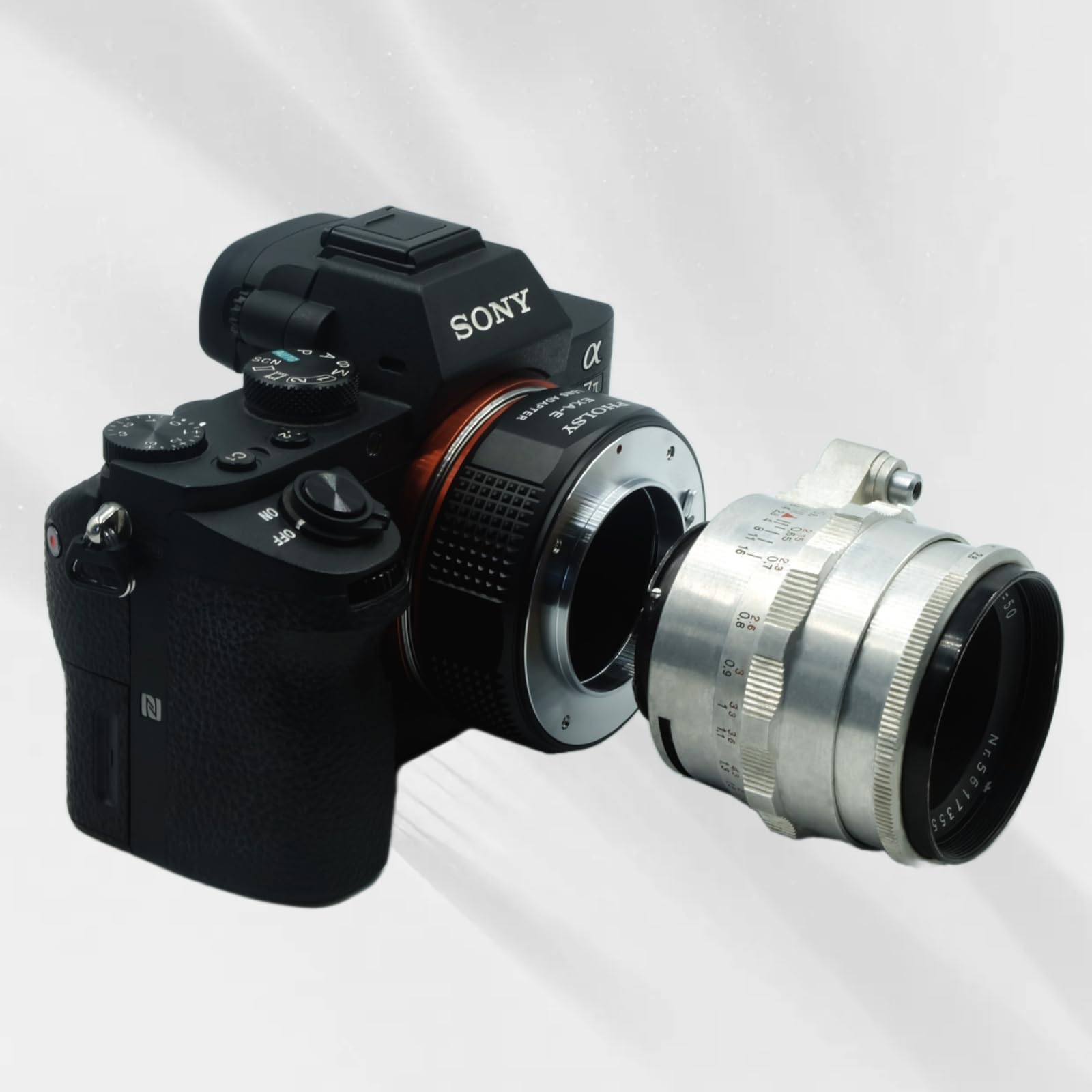 Pholsy Lens Mount Adapter Compatible With Exakta Mount Lens To E Mount Camera Compatible With Sony A1 A9Ii A7S A7R A7C A7 Iv/Iii