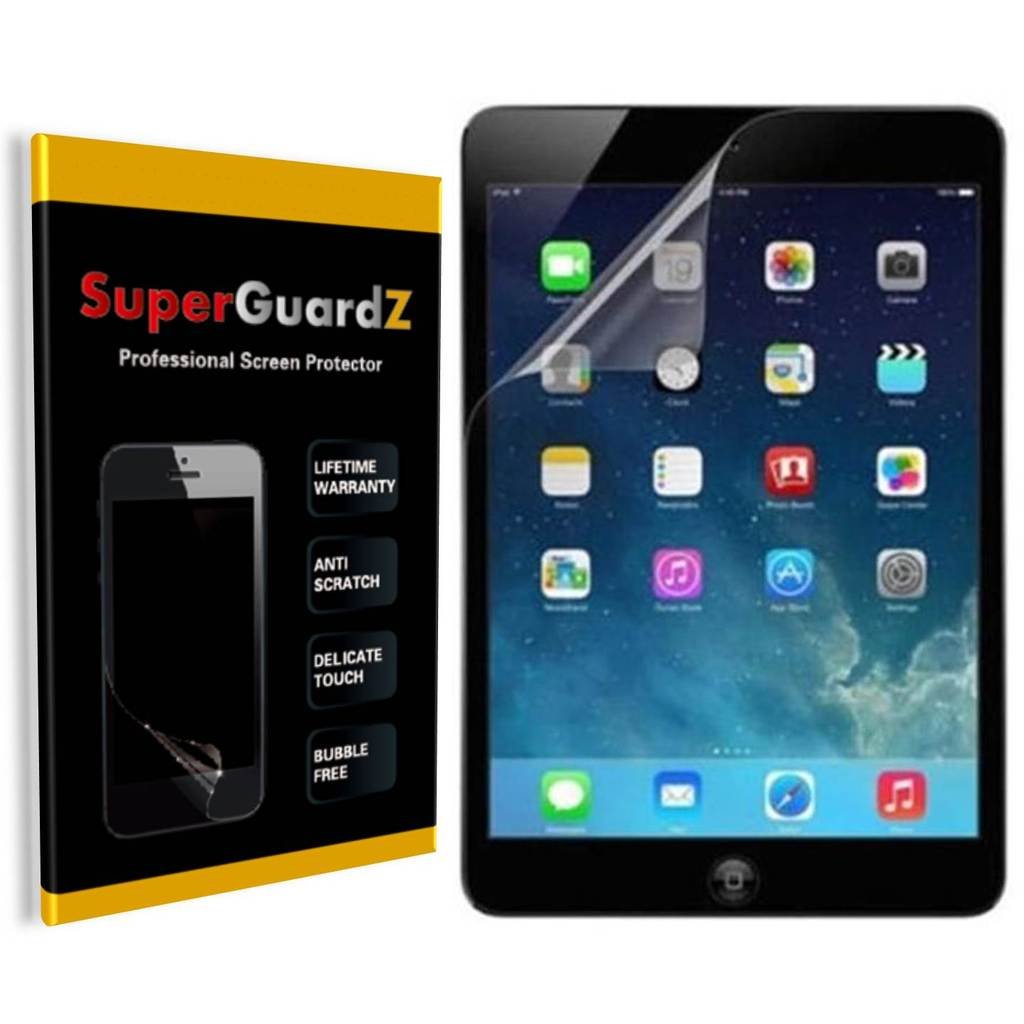[3 Pack] For Ipad Air 2 & 1   Superguardz Screen Protector, Ultra Clear, Anti Scratch, Anti Bubble