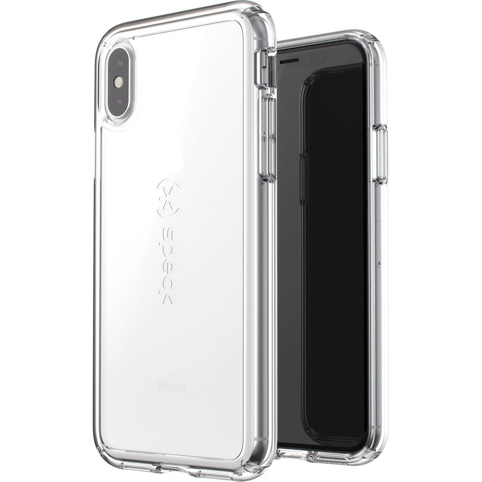 Speck Products GemShell iPhone XS/iPhone X Case, Clear/Clear