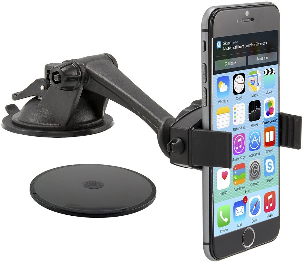 Arkon Car Mount Phone Holder For Iphone X Iphone 8 7 6S Plus 8 7 6S Galaxy S8 S7 Note 8 7 Retail Black