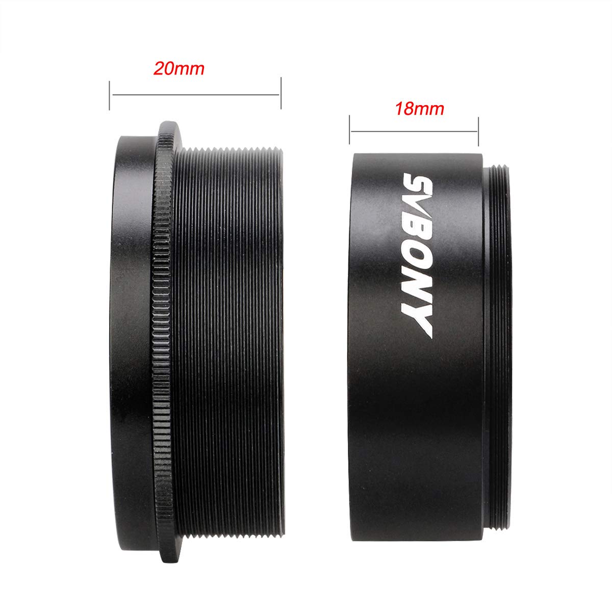 Svbony Sv109 Extension Tube 24 35Mm Variable Lock Tube With M48 Thread Applied To Astronomical Telescopes Or Spotting Scope For