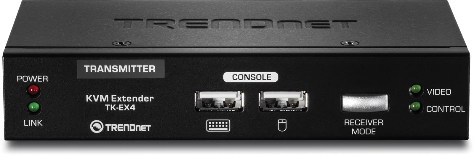 Trendnet Kvm Extension Kit, Extend Keyboard/Video/Mouse Controls, Up To 100 Meters (328 Ft.), Hot Keys, Transmitter, Receiver, P