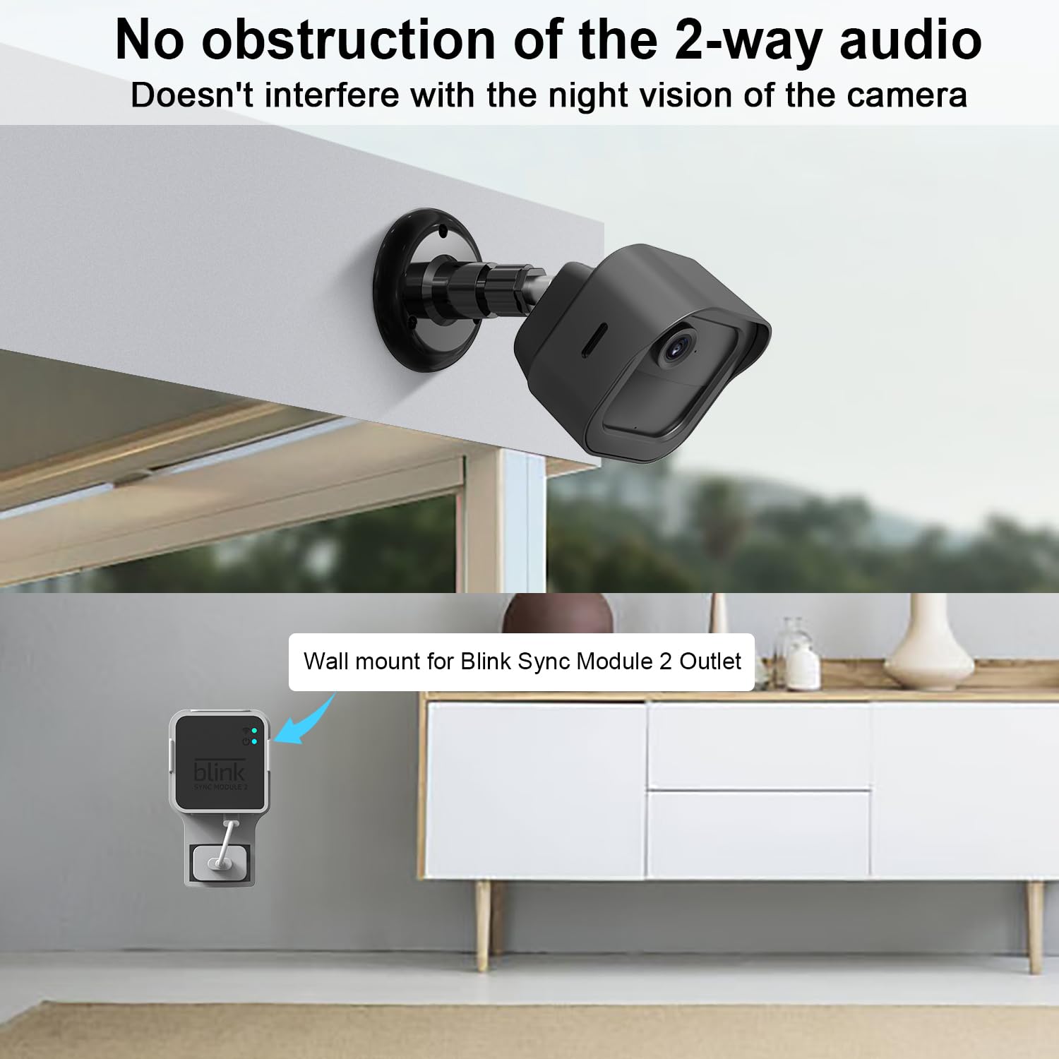 All New Blink Outdoor 4Th Gen Camera Mount, 3 Pack Weatherproof Protective Housing And 360 Degree Adjustable Mount With With Syn