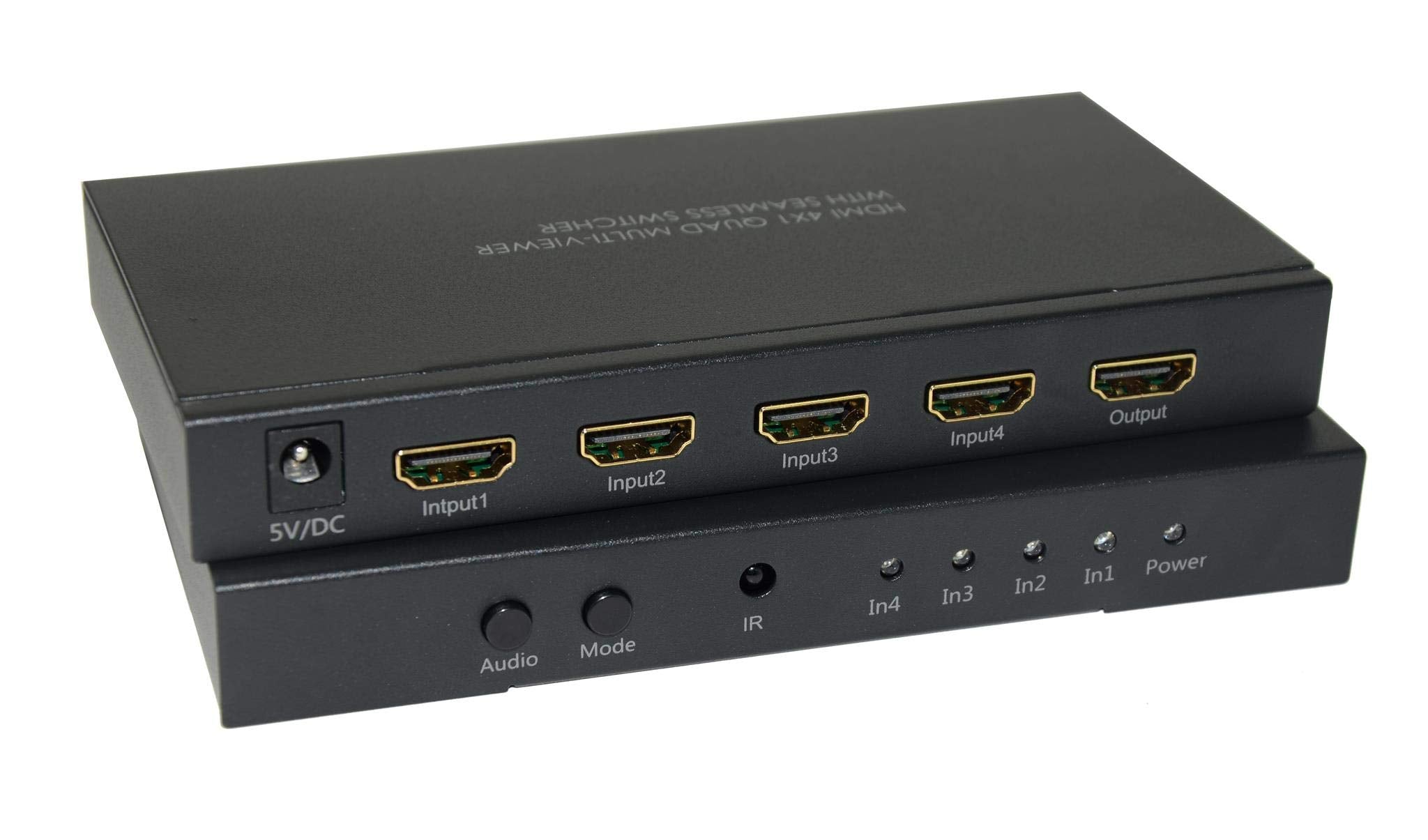 Xtrempro H401S Hdmi 4X1 Quad Multi Viewer Seamless Switcher