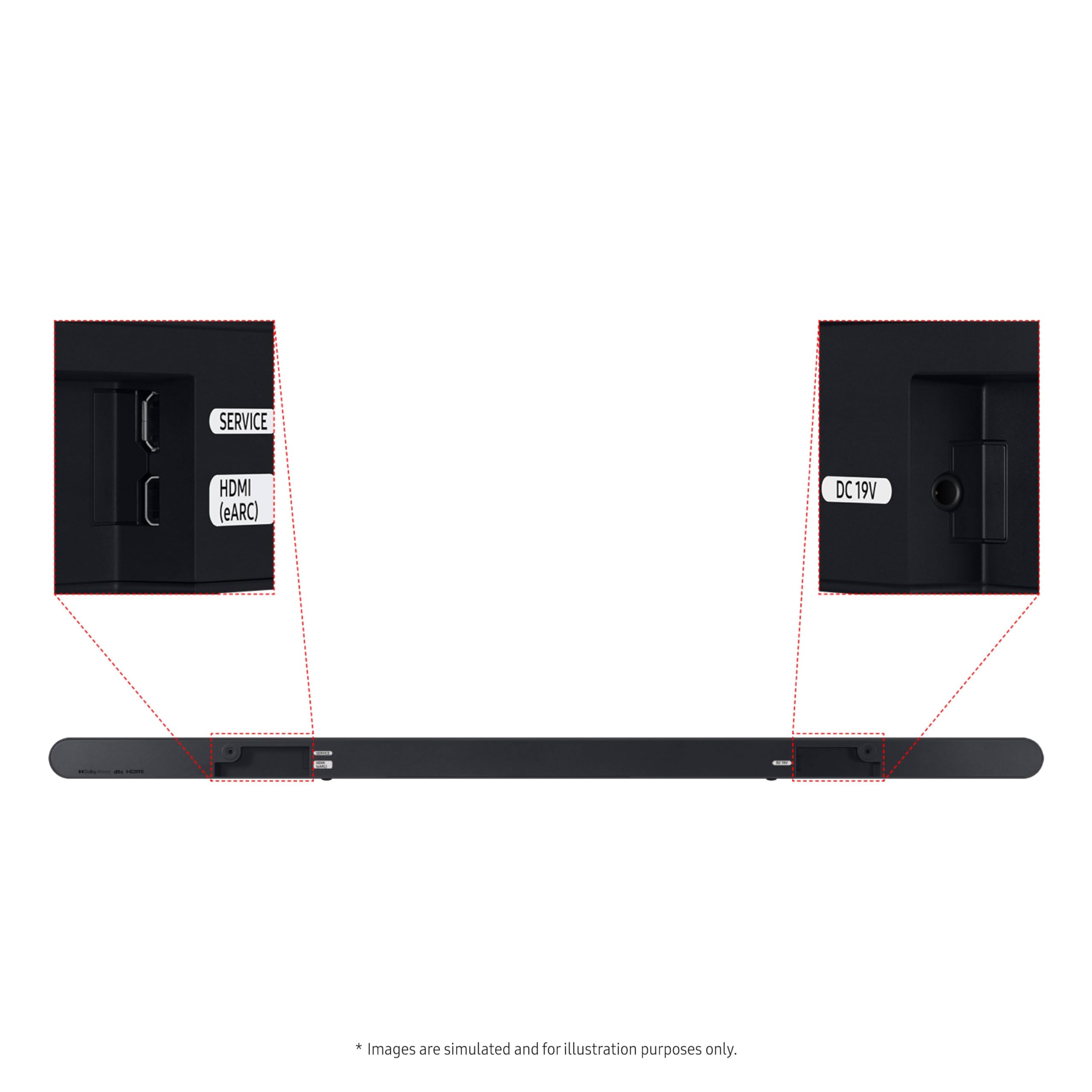 Samsung Hw-S700D 3.1Ch Ultra-Slim Soundbar And Subwoofer With 2 Year Amber Protection Plan (2024)
