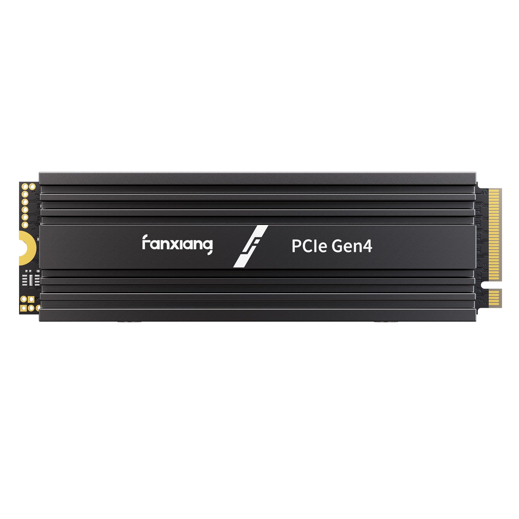 2TB NVMe M.2 Gaming SSD for PS5 with Heatsink PCIe 4.0 2280 Up to 7300MB/s,3D NAND TLC Flash with Dynamic SLC Cache, Internal SS
