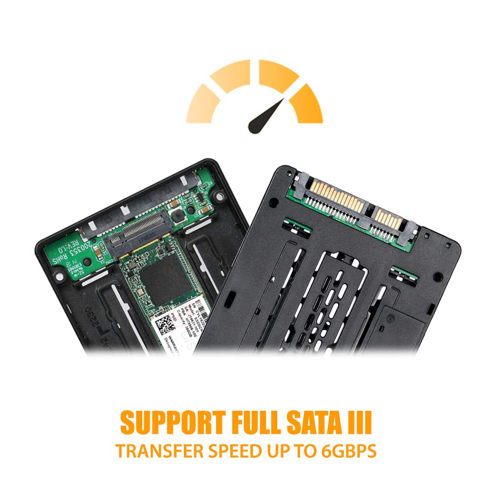 Icy Dock M.2 Sata Ssd To 2.5'' Sata Ssd Converter Adapter | Ezconvert Mb703M2P B