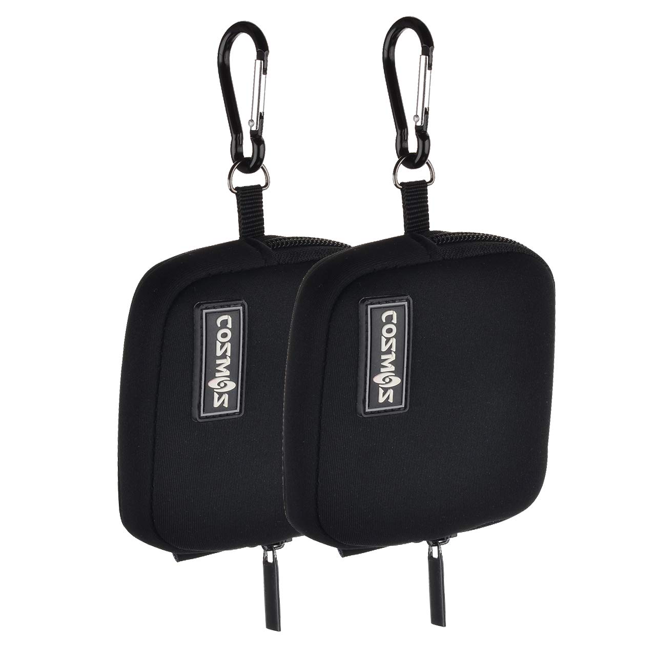 Cm Pack Of 2 Mini Pouch Case Bag Small Travel Storage Carrying Bag Compatible With Magsafe Power Adapter, Laptop Accessories Cables, Cords, Usb Drives, Earphones