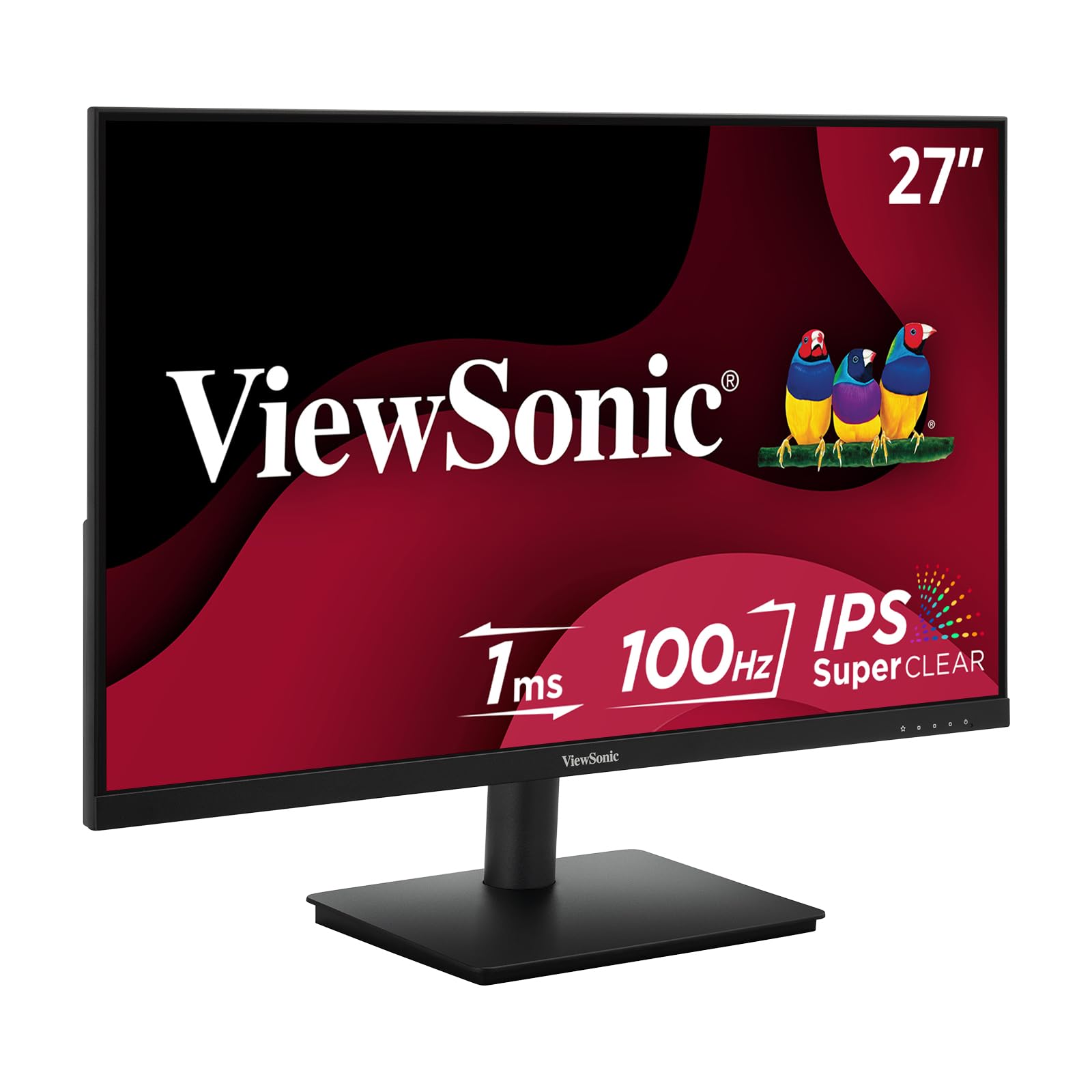 ViewSonic VS2747-H 27 Inch 1080p IPS Monitor with 100Hz, Variable Refresh Rate, Thin Bezels, Eye Care, HDMI, VGA