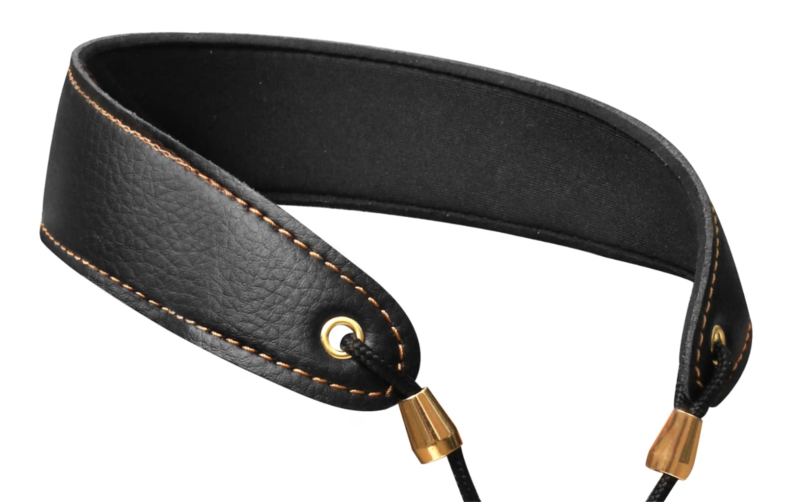 Miwayer Sax Neck Strap Professional Saxophone Harness Leather Padded Soft Neck Sling Adjustable For Baritone Alto Tenor Soprano