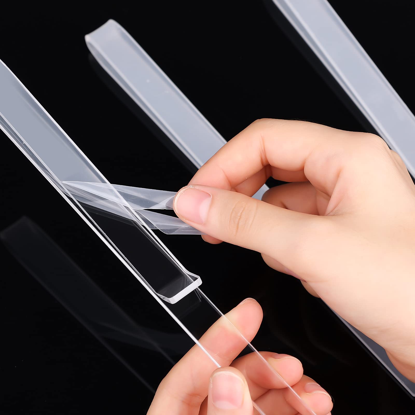 Savita 10 Pcs Music Stand Clips, Clear Acrylic Music Holder Clip Book Page Clip For Wind For Musician Composer Outdoor Gig Rehea