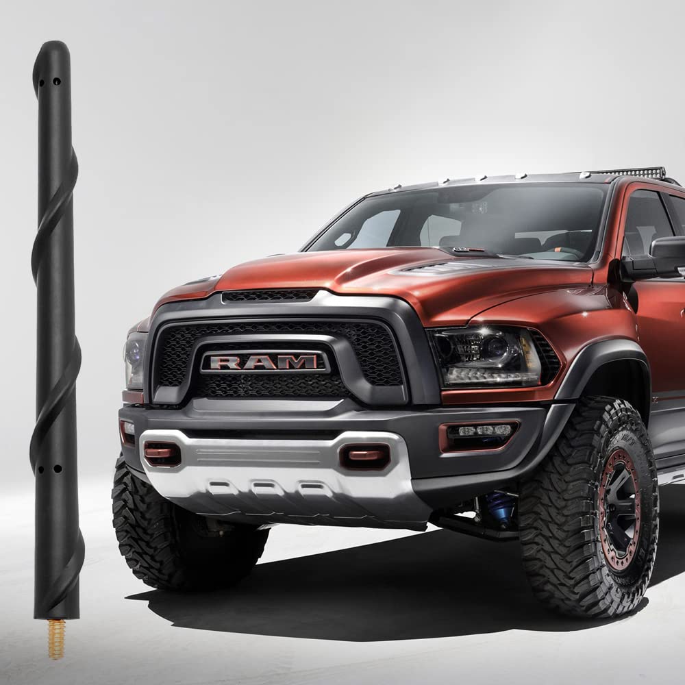 Short Antenna For 2009 2024 Dodge Ram 1500 2500 3500 Accessories, 7 Inch Ram Classic Warlock Radio Antenna Replacement, Dodge Ra