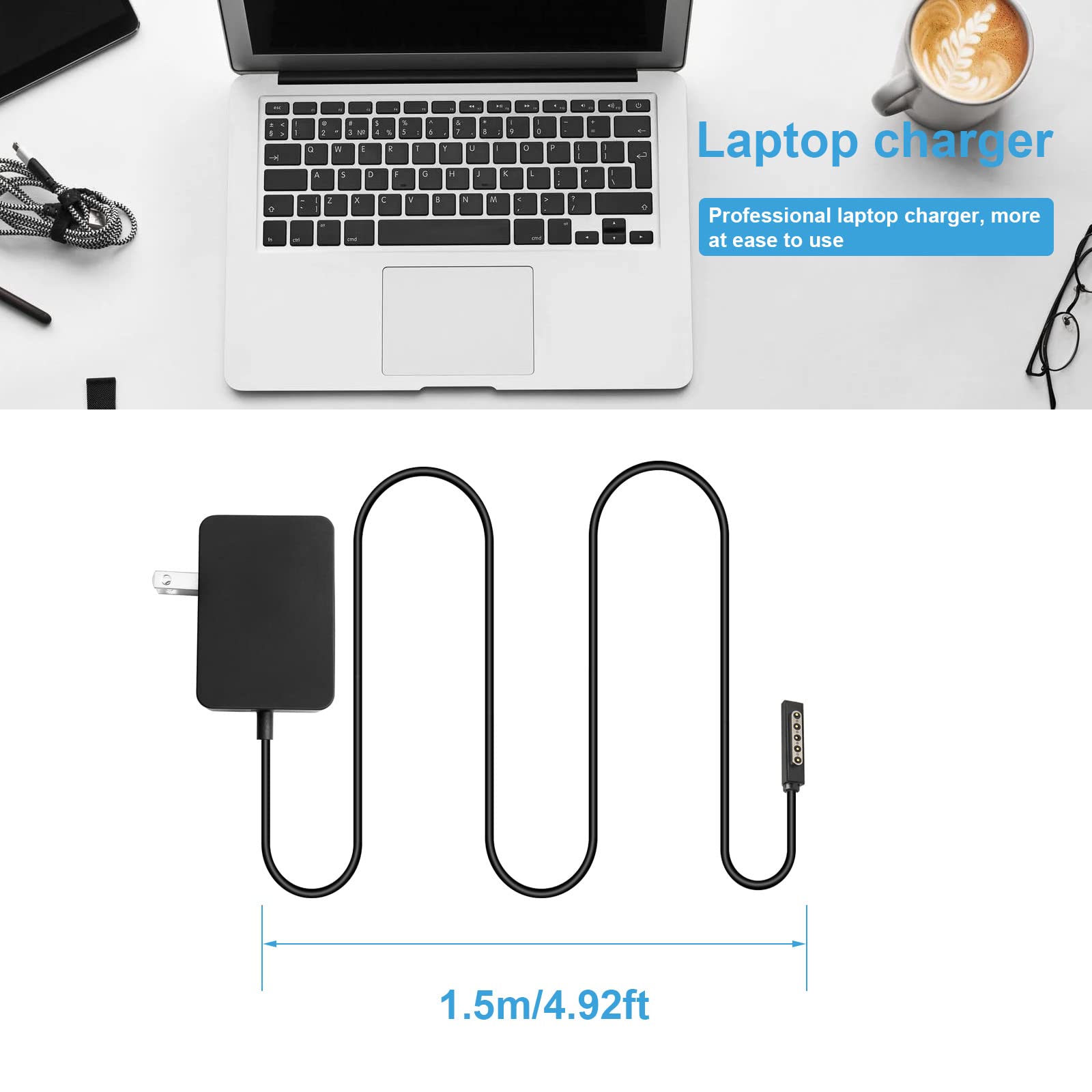24W 12V 2A Ac Adapter For Microsoft Surface Rt Surface Pro 1 And Surface 2 1512 1513 1516 1572 Charger