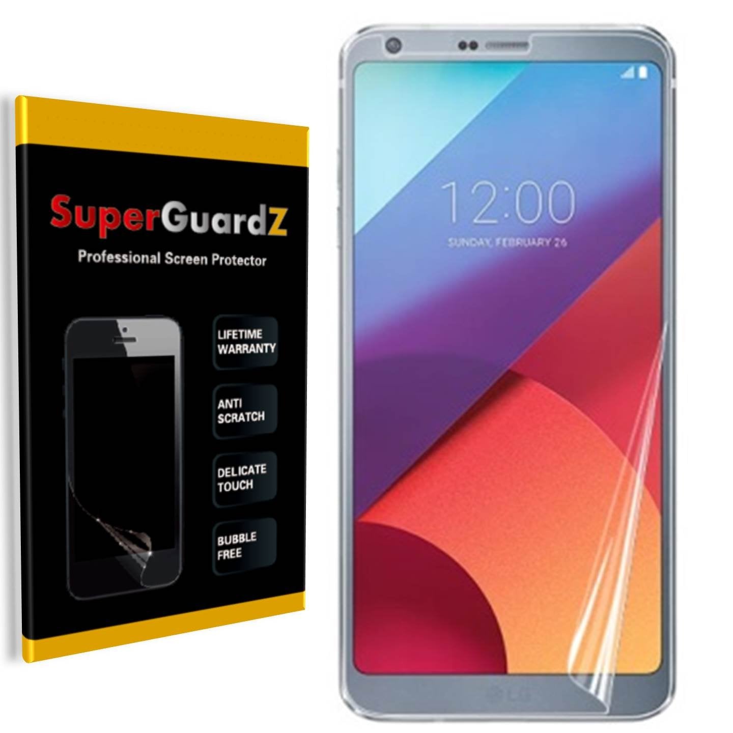 [8 Pack] For Lg G6   Superguardz Screen Protector [Lifetime Replacement], Anti Glare, Matte, Anti Fingerprint, Anti Scratch, Ant