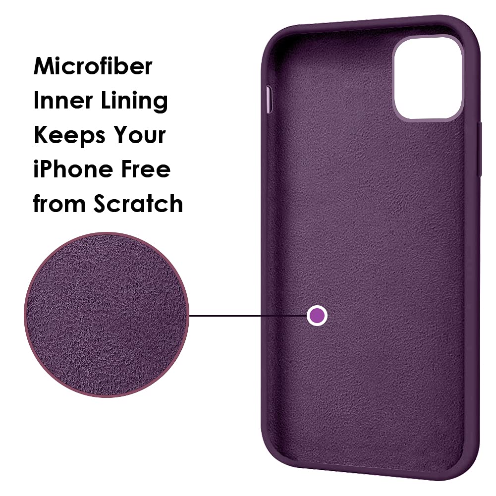 Mocca Compatible With Iphone 12 Pro Max Phone Case 6.7 Inch With Ring Kickstand | Super Soft Microfiber Lining | Anti Scratch Fu