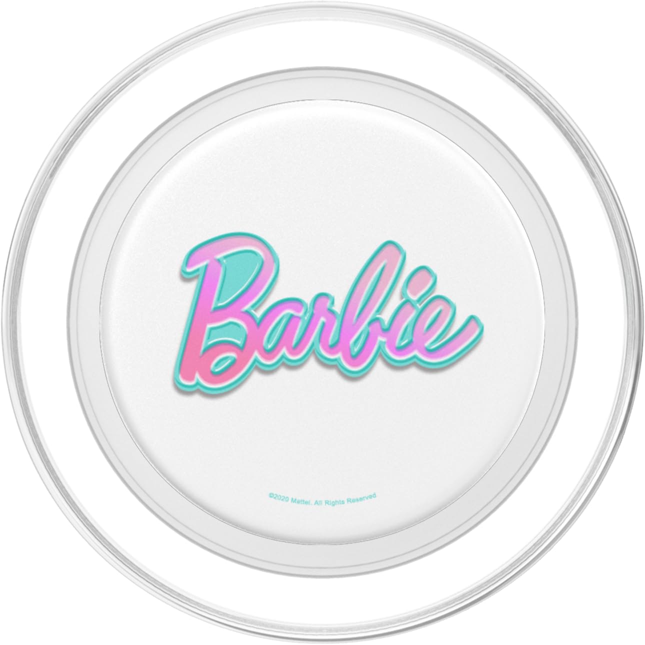 Barbie   Embossed Logo Popsockets Magsafe Popgrip For Iphone