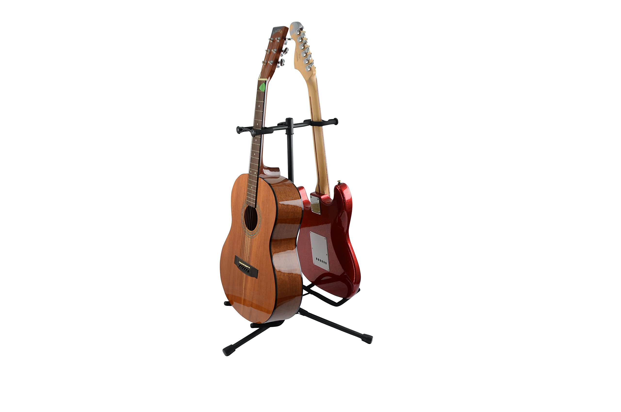 Gator Frameworks Two Pack Of Double Stands Fits Acoustic & Electric Guitars (Gfw Gtr 2000 2Pk)