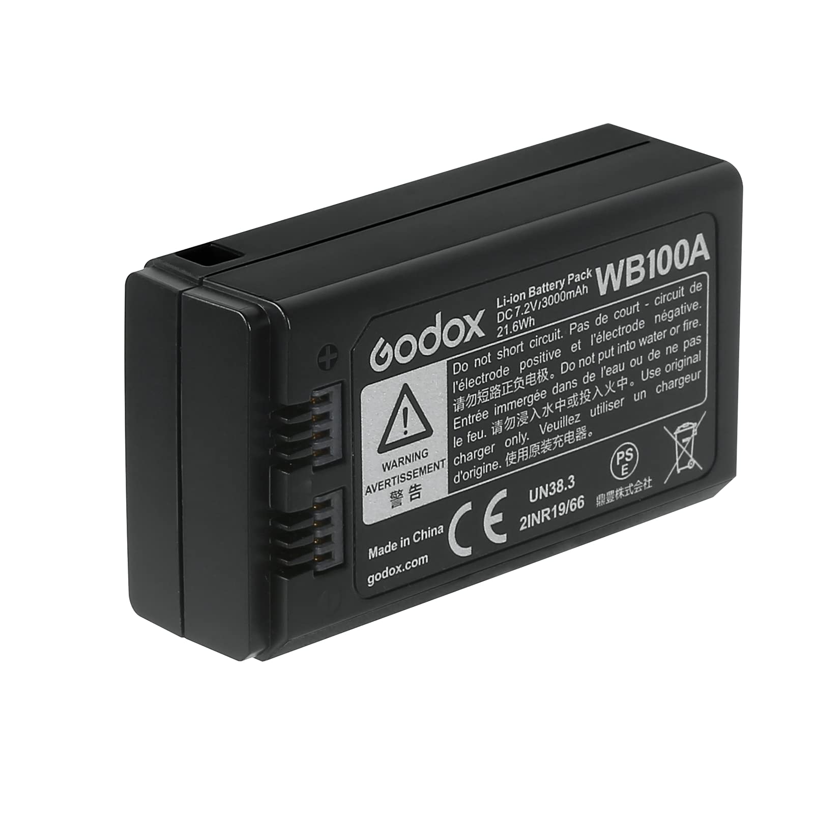 Godox Ad100Pro Battery Wb100 Wb100A Wb100B Replacement Lithium Battery Pack Ad100Pro Flash For Mf R76 Macro Ring Flash