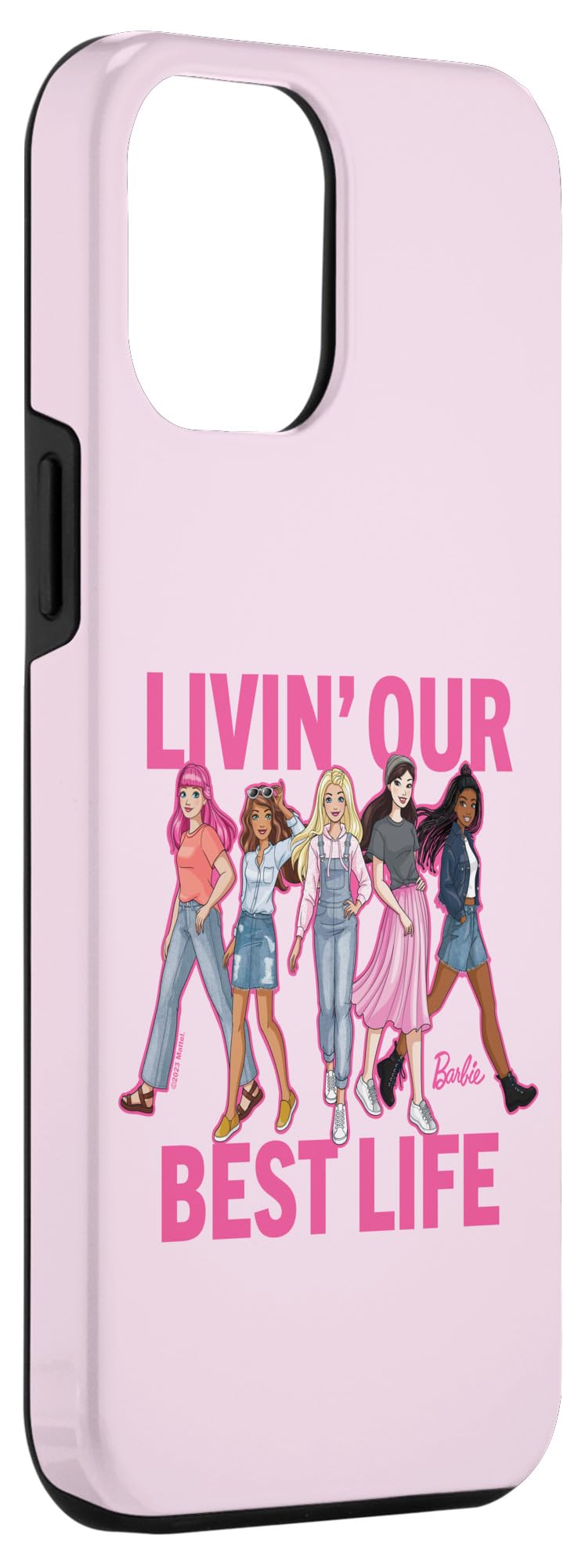 Iphone 12 Pro Max Barbie Livin ' Our Best Life Case