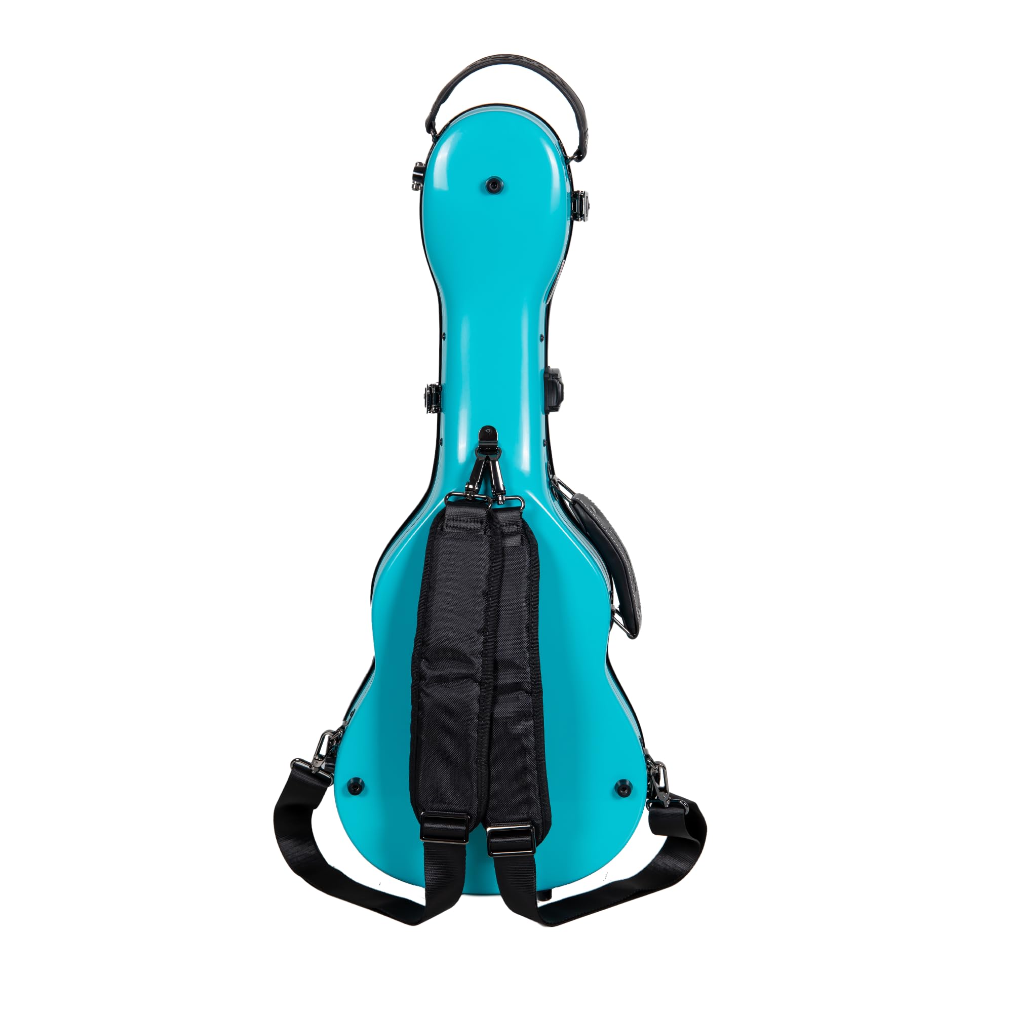 Crossrock Baritone Ukulele Case, Fits Up To 31 Inches | 100% Fiberglass Hardshell With Brand Latches, Tsa Lock, Accessory Compar