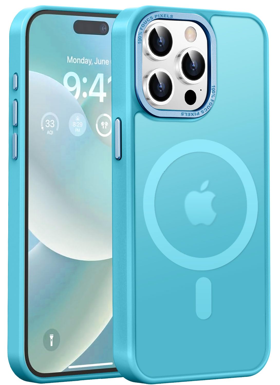 Newfuture Upgraded Magnetic For Iphone 15 Pro Max Case [Compatible With Magsafe] [Mil Grade Protection], Pocket Friendly, Slim T