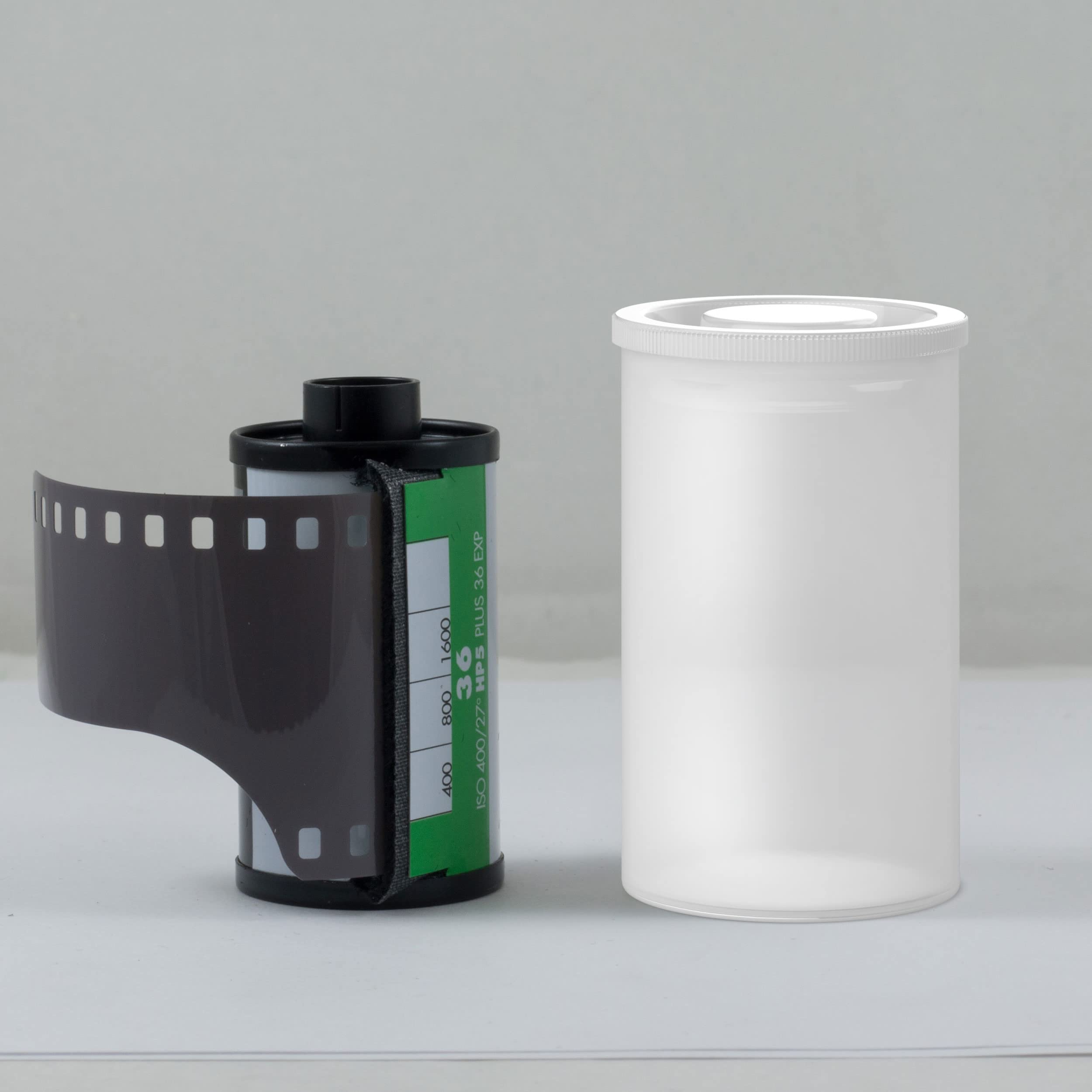 Houseables Film Canisters With Caps, Film Canisters, 35Mm Case, Containers With Lids, Cannister For Rockets, Empty Camera Reel H