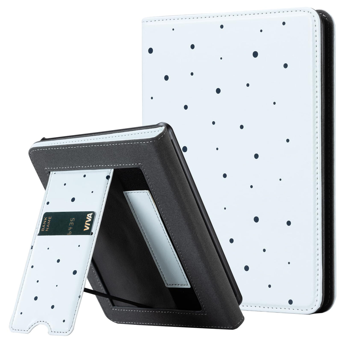 Cobak Case With Stand For Kindle Paperwhite   Durable Pu Leather Cover With Auto Sleep Wake, Card Slot, Hand Strap Feature   Fit